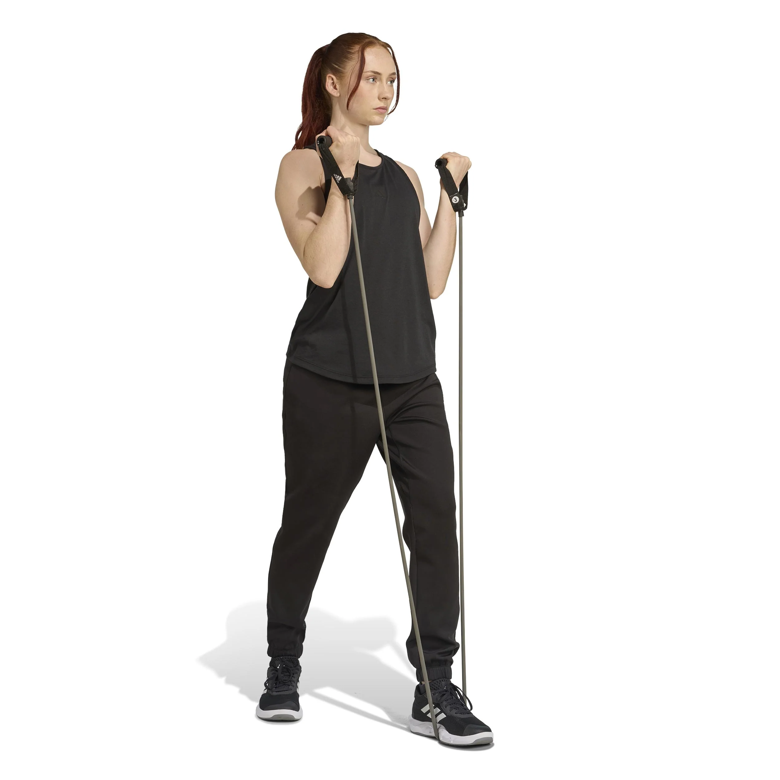 Motion Essentials Cuf Trainingshose Damen-schwarz - Image 4
