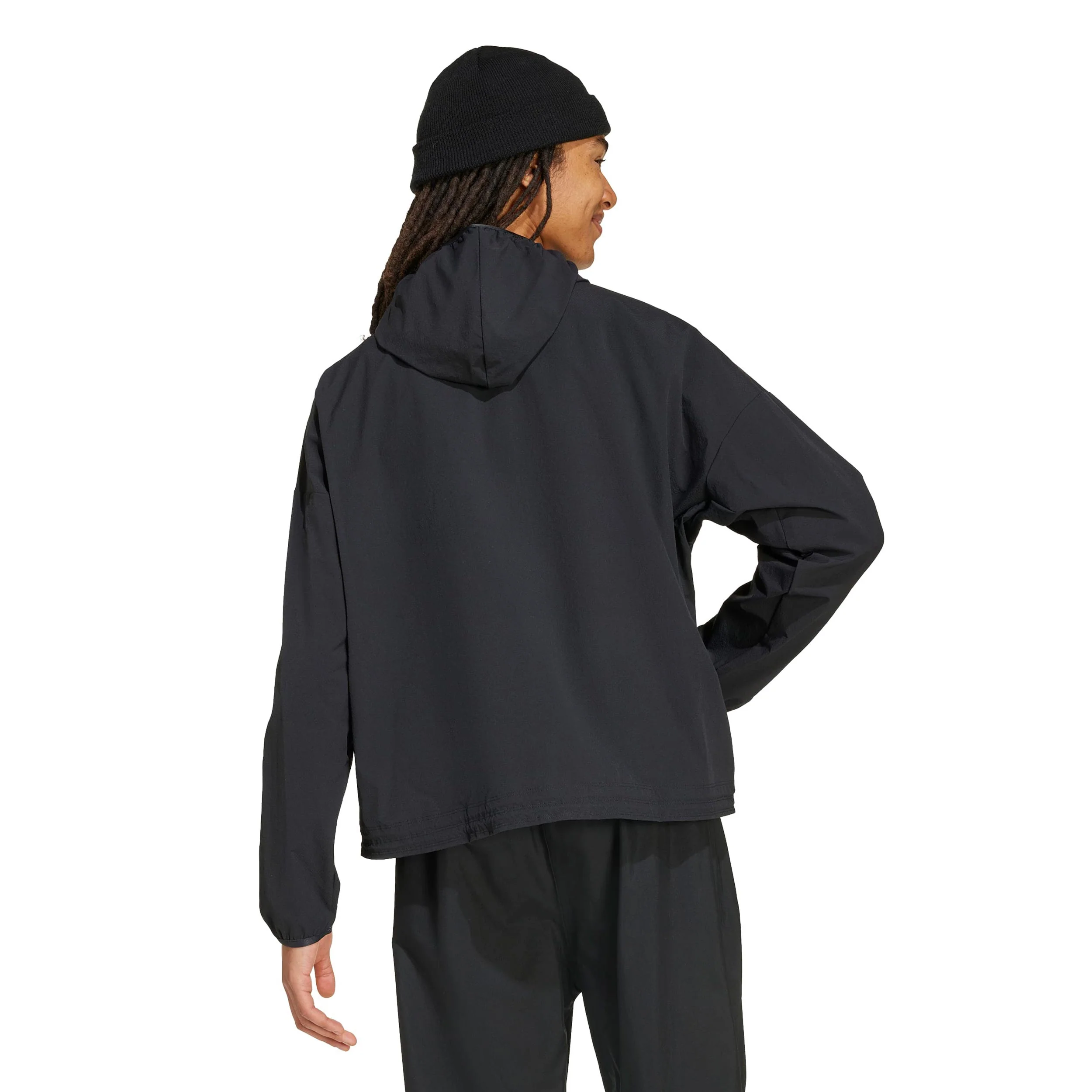 My Shelter Windbreaker Trainingsjacke Herren-schwarz - Image 3