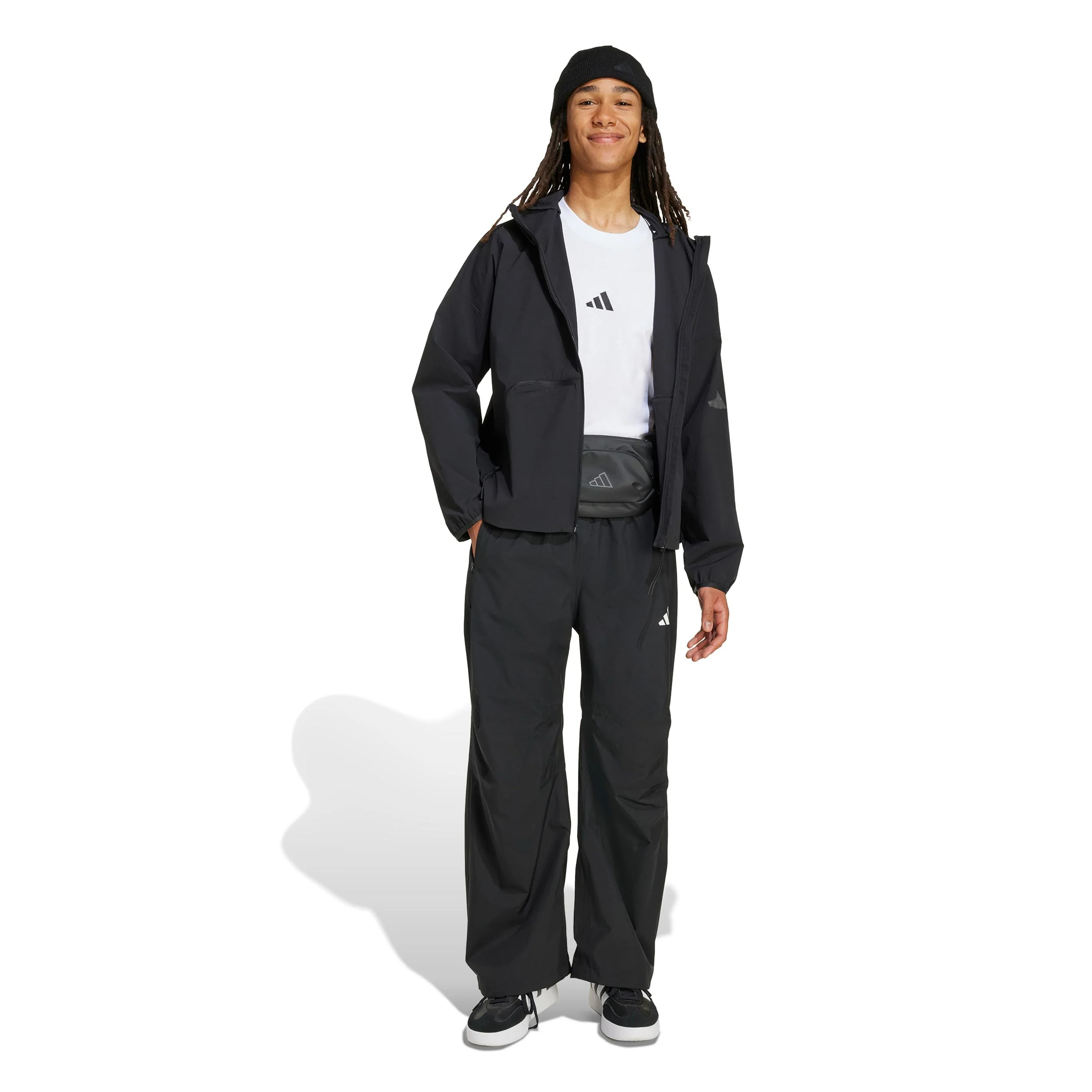 My Shelter Windbreaker Trainingsjacke Herren-schwarz - Image 4