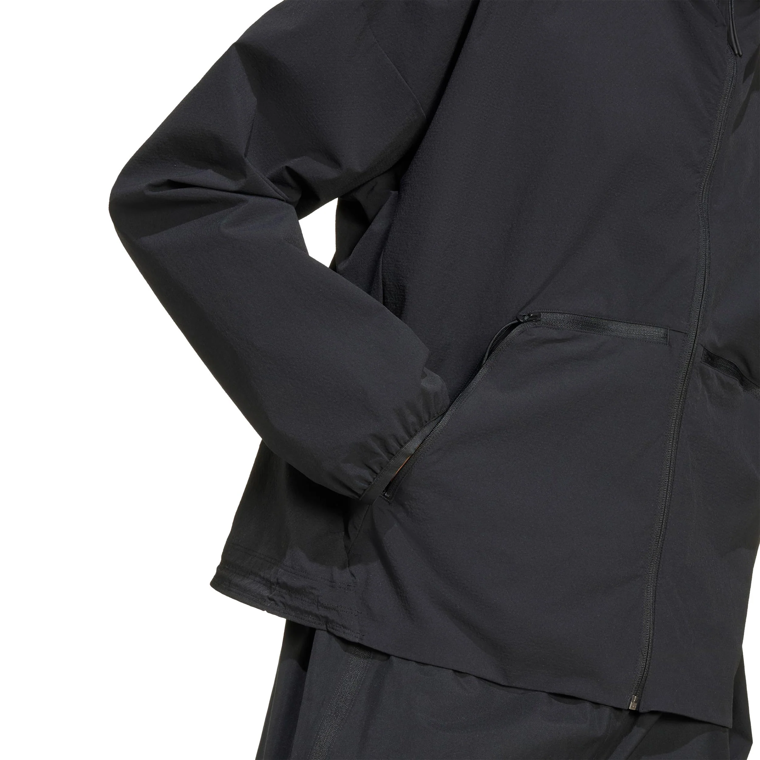 My Shelter Windbreaker Trainingsjacke Herren-schwarz - Image 6