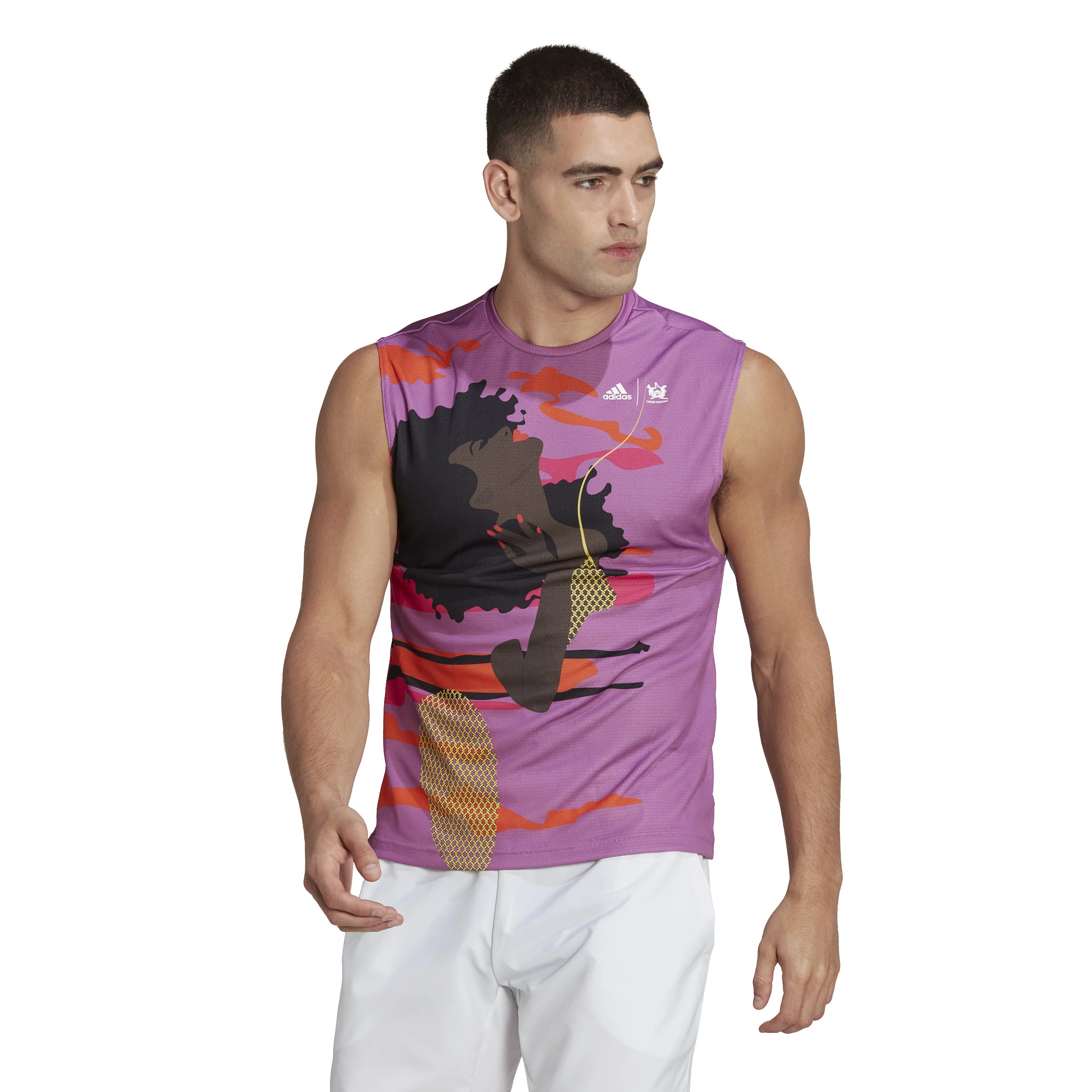 New York Unitefit SVL Tank-Top Herren-Lila,Mehrfarbig - Image 2
