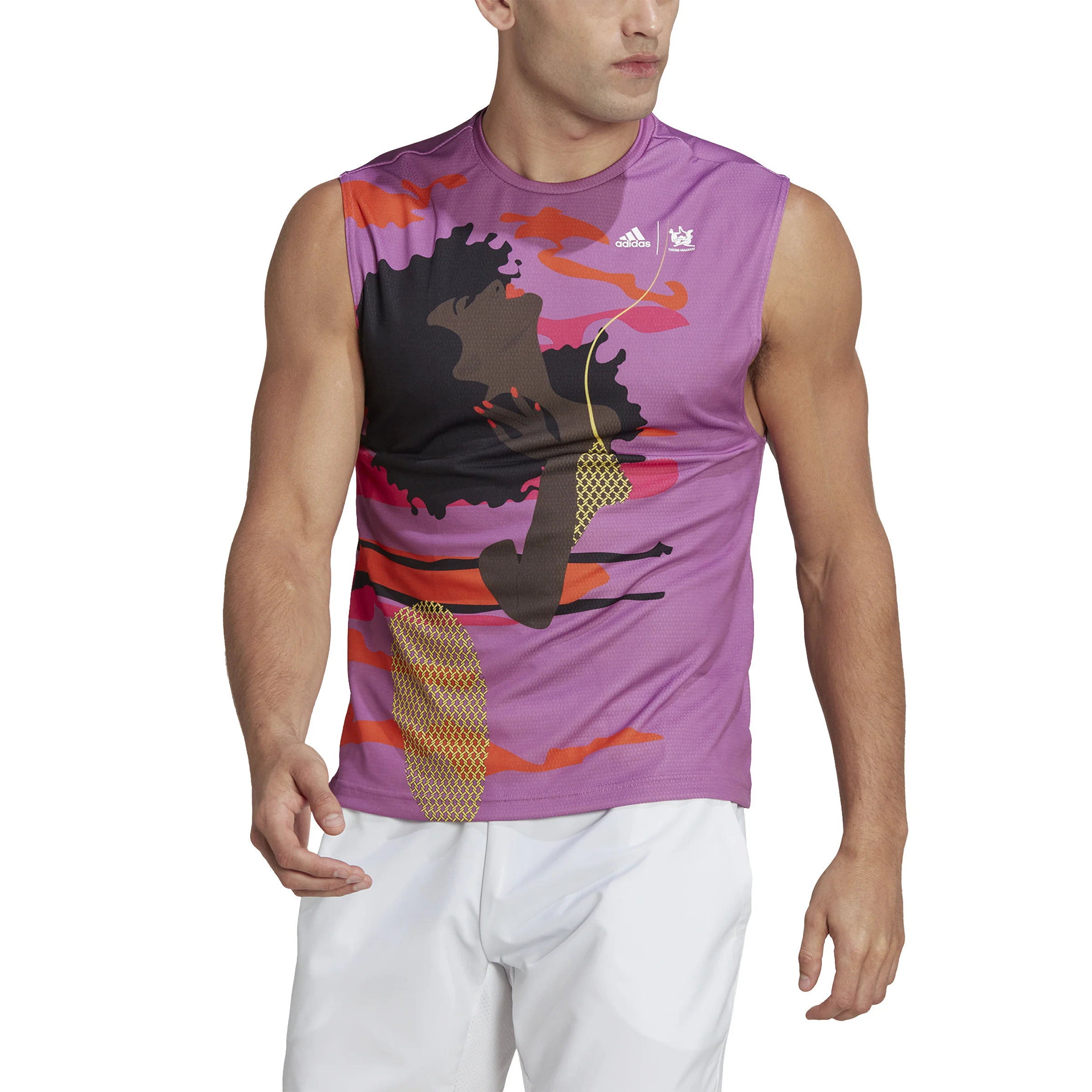New York Unitefit SVL Tank-Top Herren-Lila,Mehrfarbig - Image 4