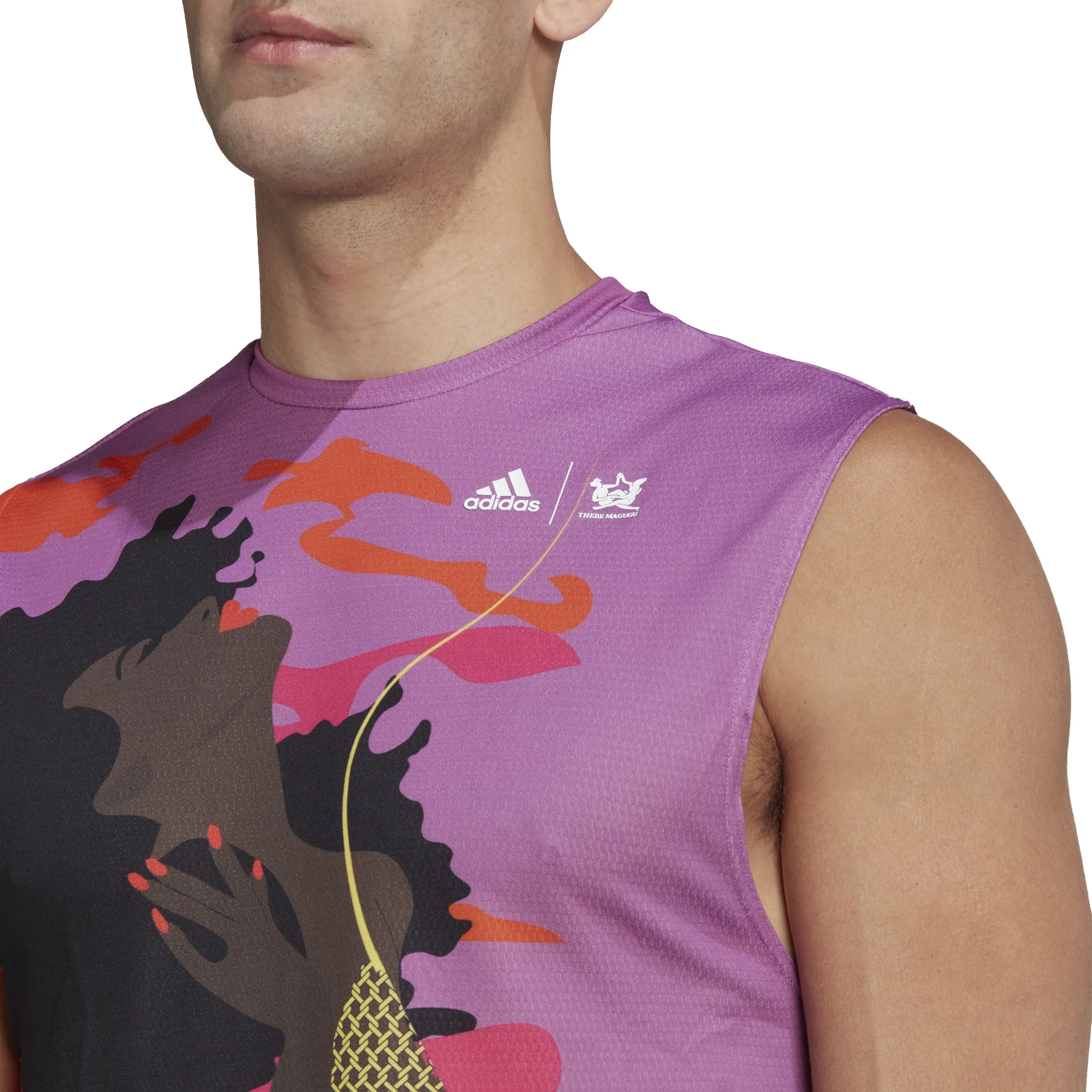 New York Unitefit SVL Tank-Top Herren-Lila,Mehrfarbig - Image 5