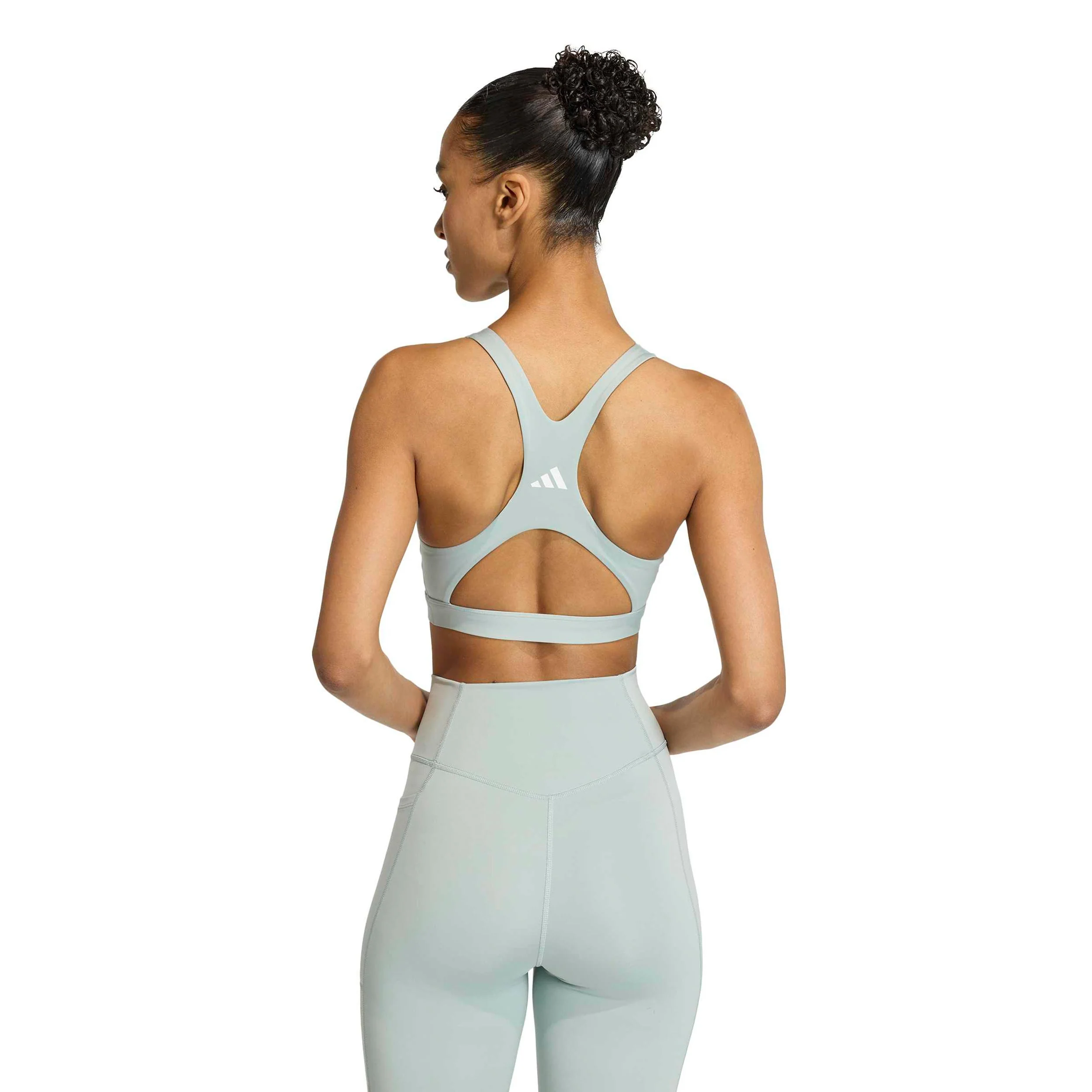 Optime Essentials High Support Sport-BH Damen - salbei - Image 4