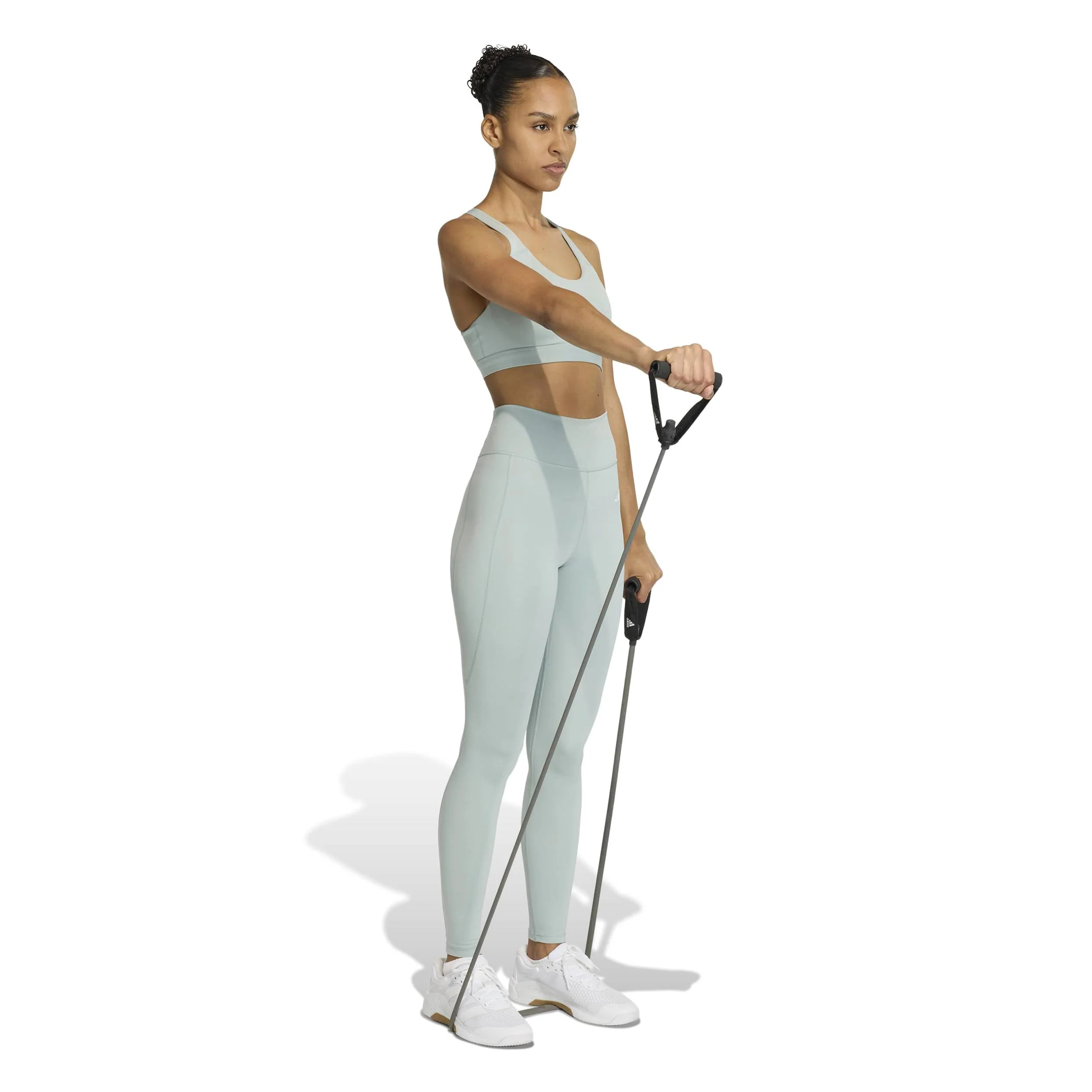 Optime Essentials High Support Sport-BH Damen - salbei - Image 5