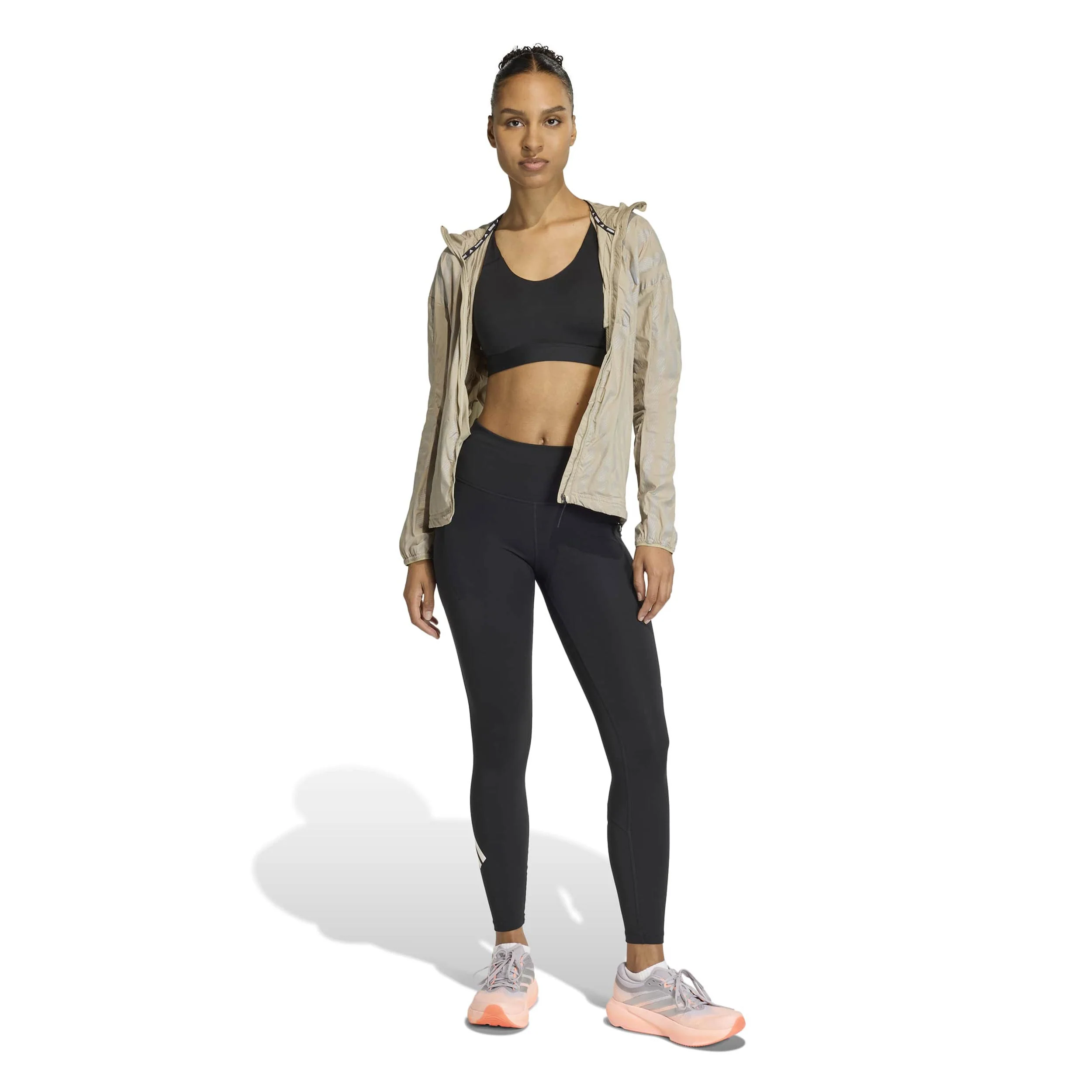 Optime Essentials High Support Sport-BH Damen - schwarz - Image 6