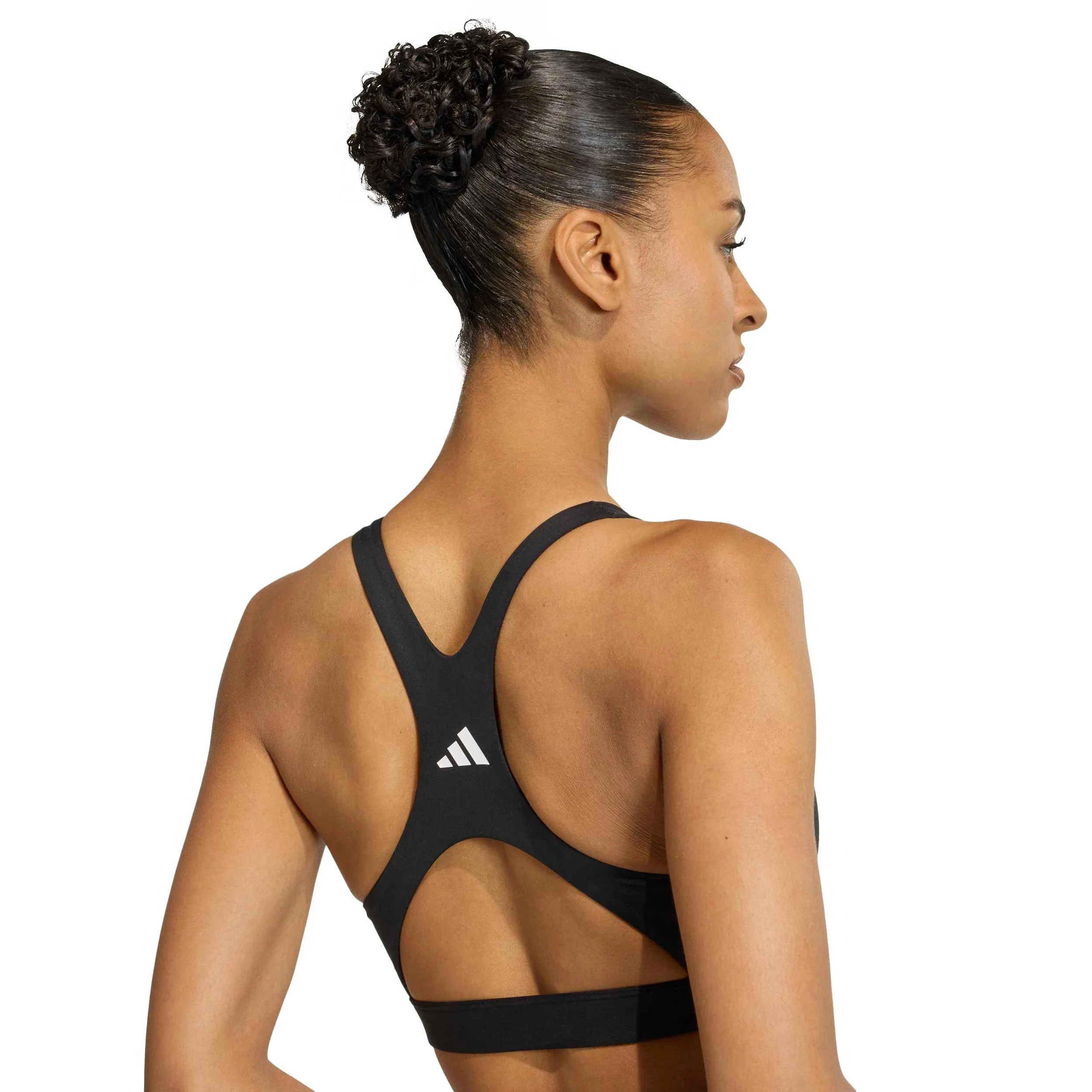 Optime Essentials High Support Sport-BH Damen - schwarz - Image 7