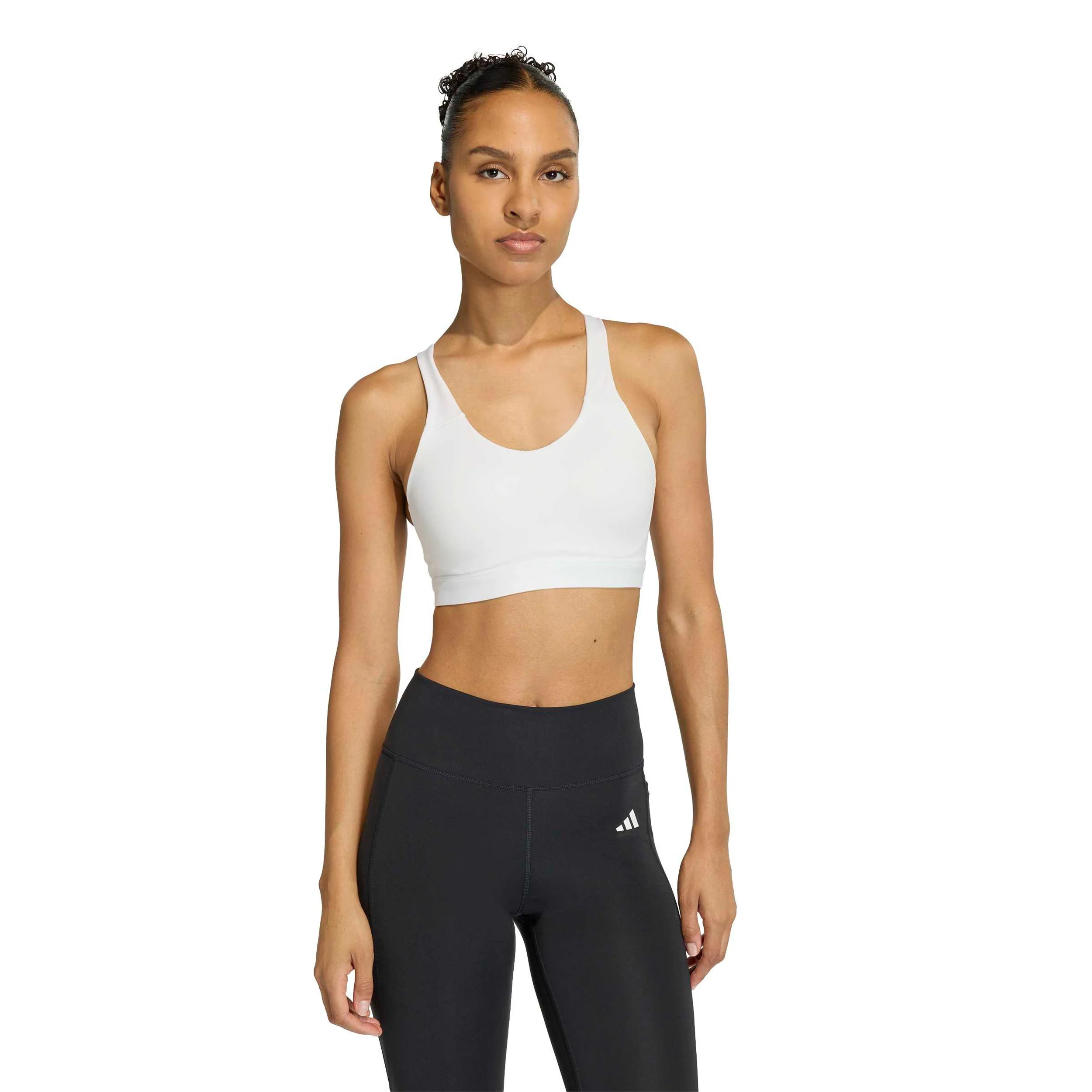 Optime Essentials High Support Sport-BH Damen - weiß - Image 3
