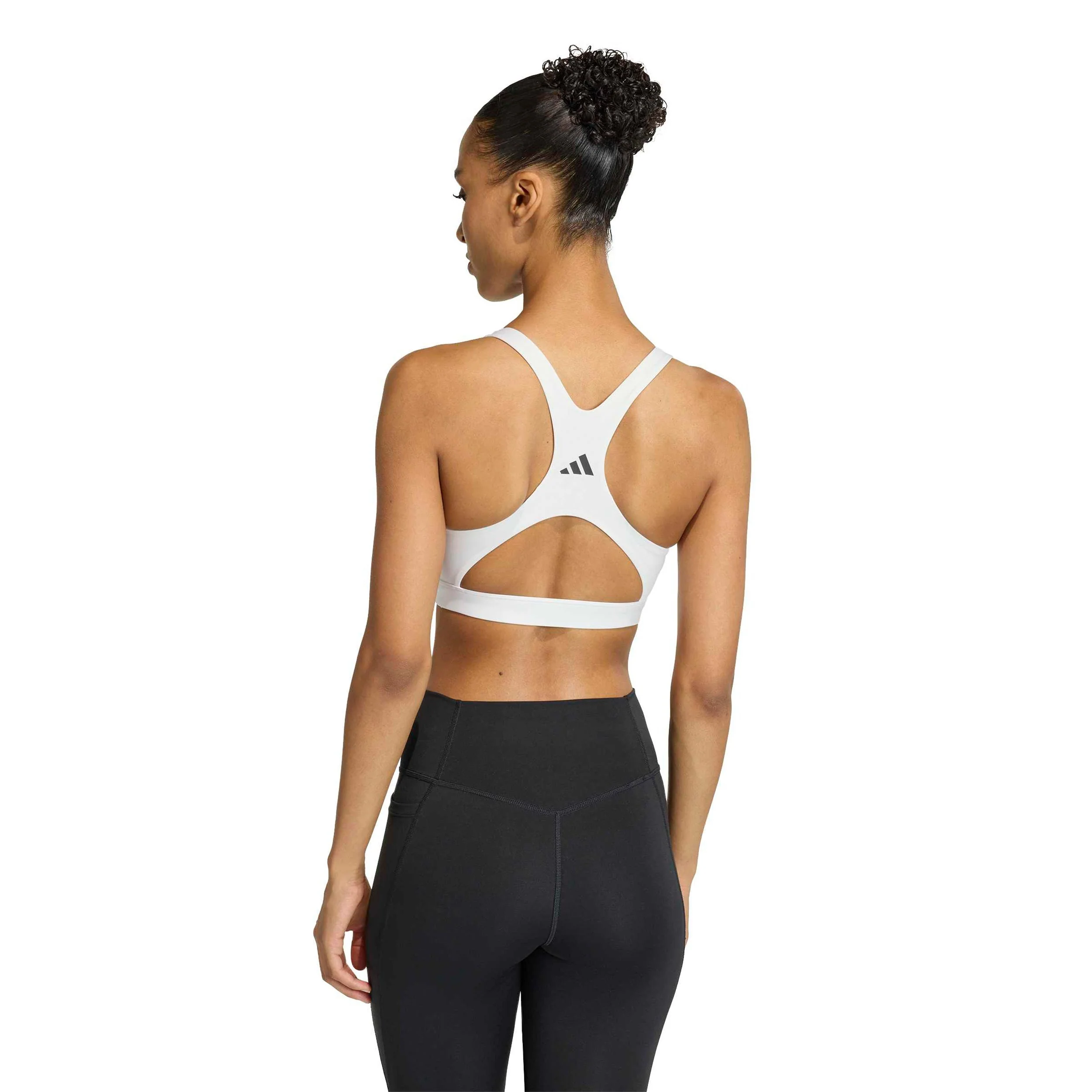 Optime Essentials High Support Sport-BH Damen - weiß - Image 4