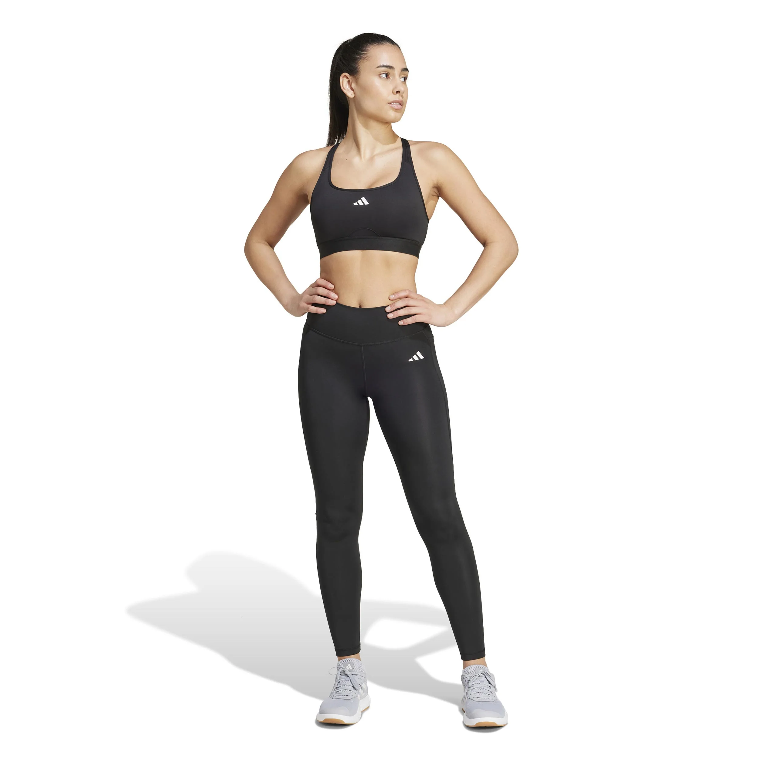 Optime Essentials Tight Damen-Schwarz - Image 3