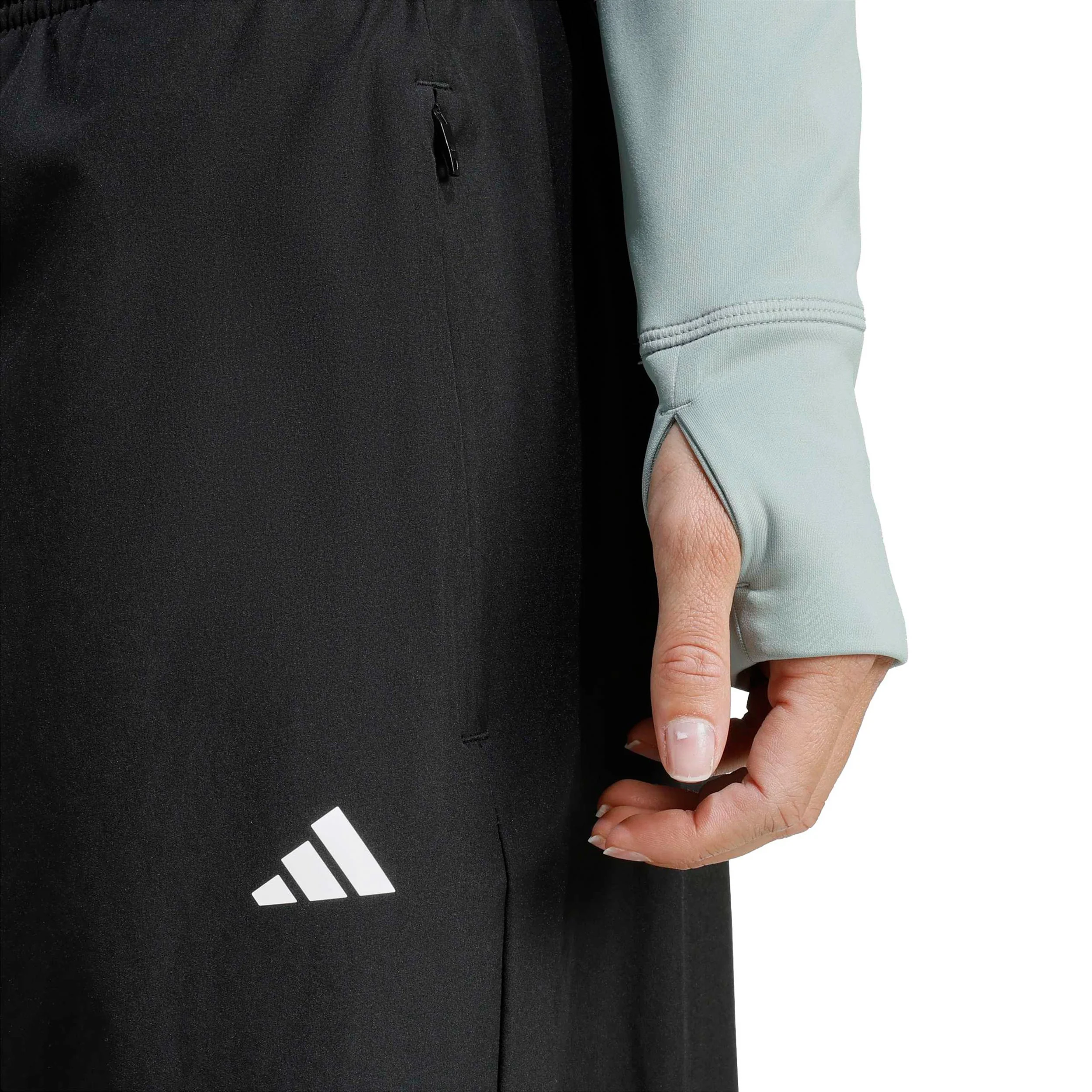Optime Essentials Trainingsjacke Damen-salbei - Image 6