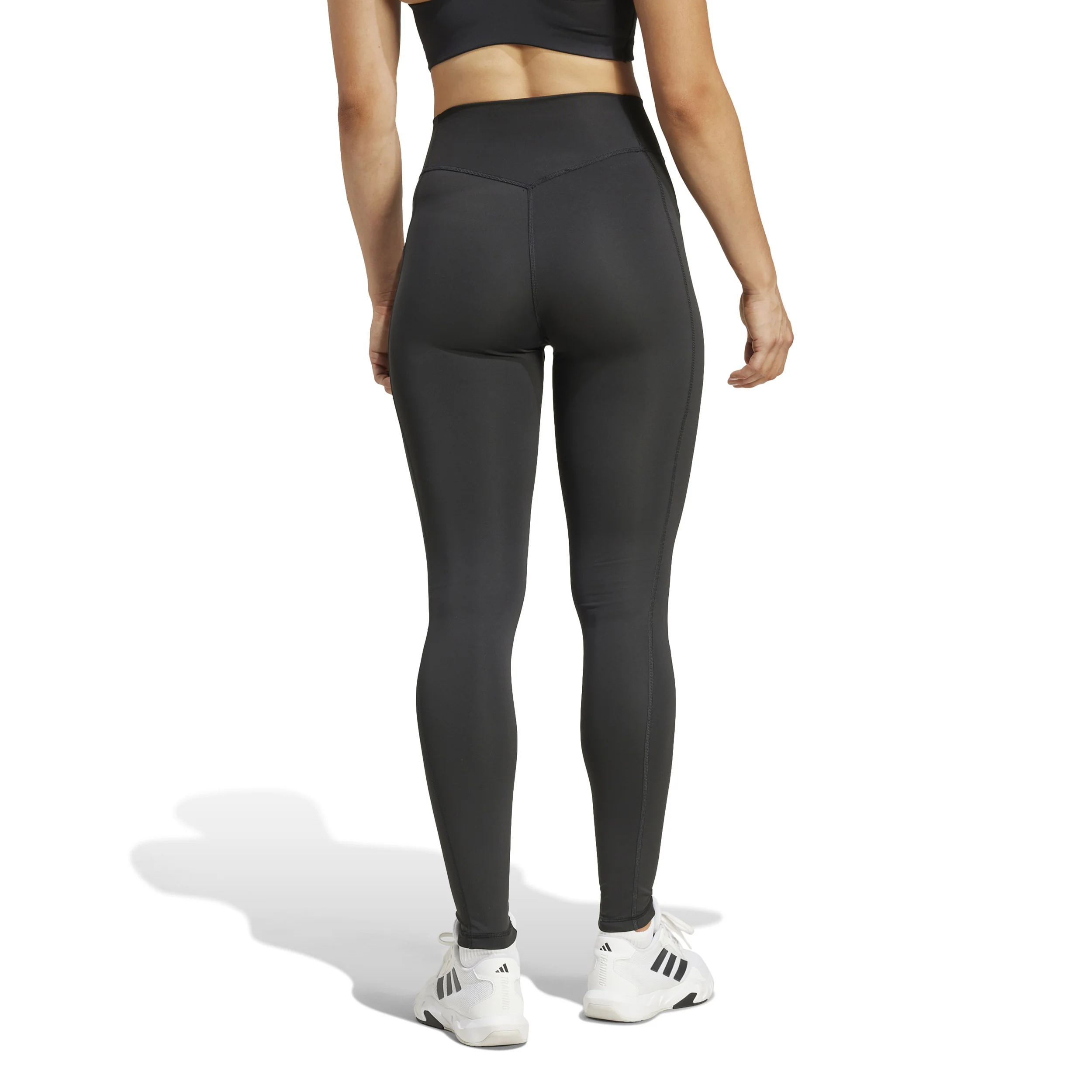 Optime High Rise Tight Damen-Schwarz - Image 3