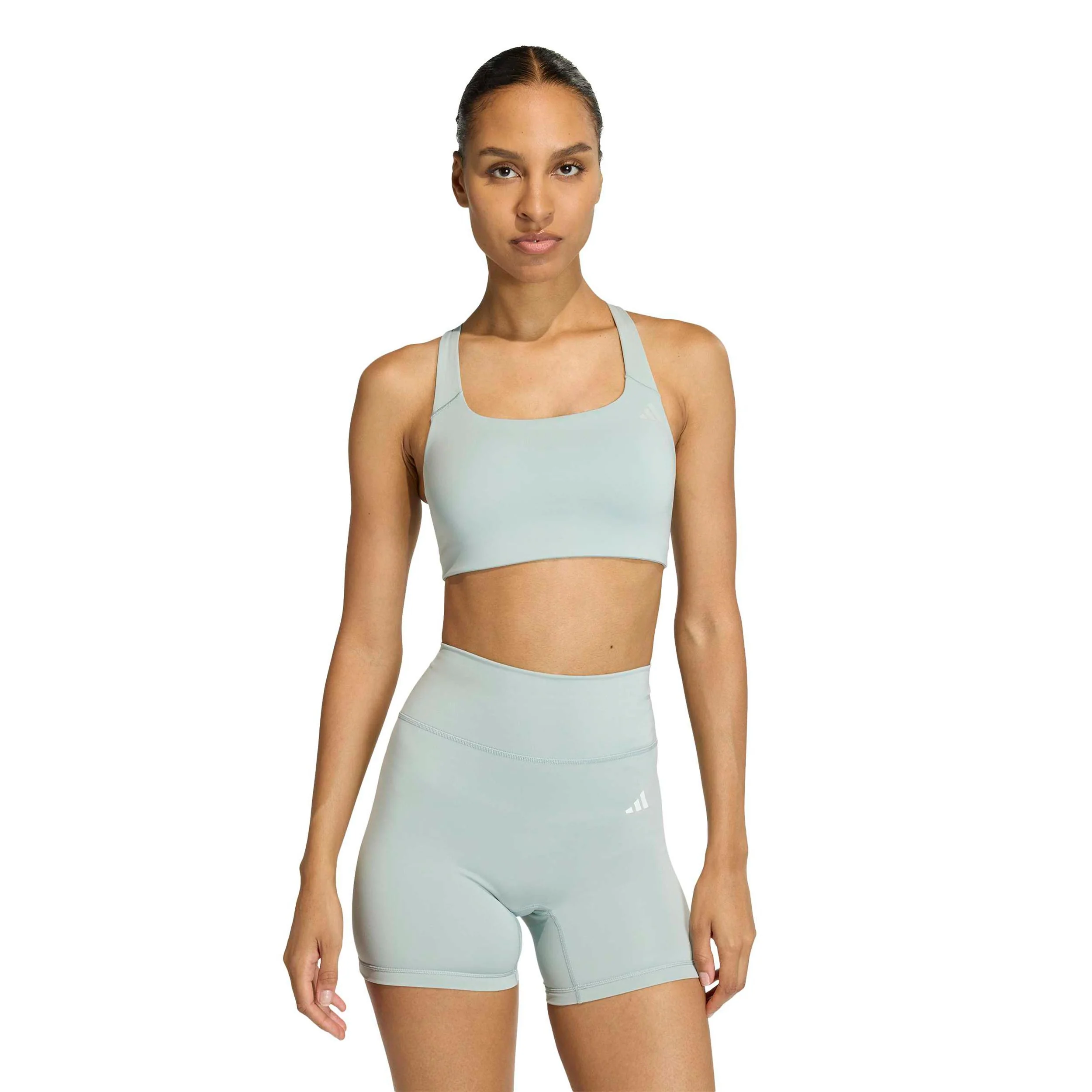 Optime Workout Medium Support Sport-BH Damen - salbei - Image 3