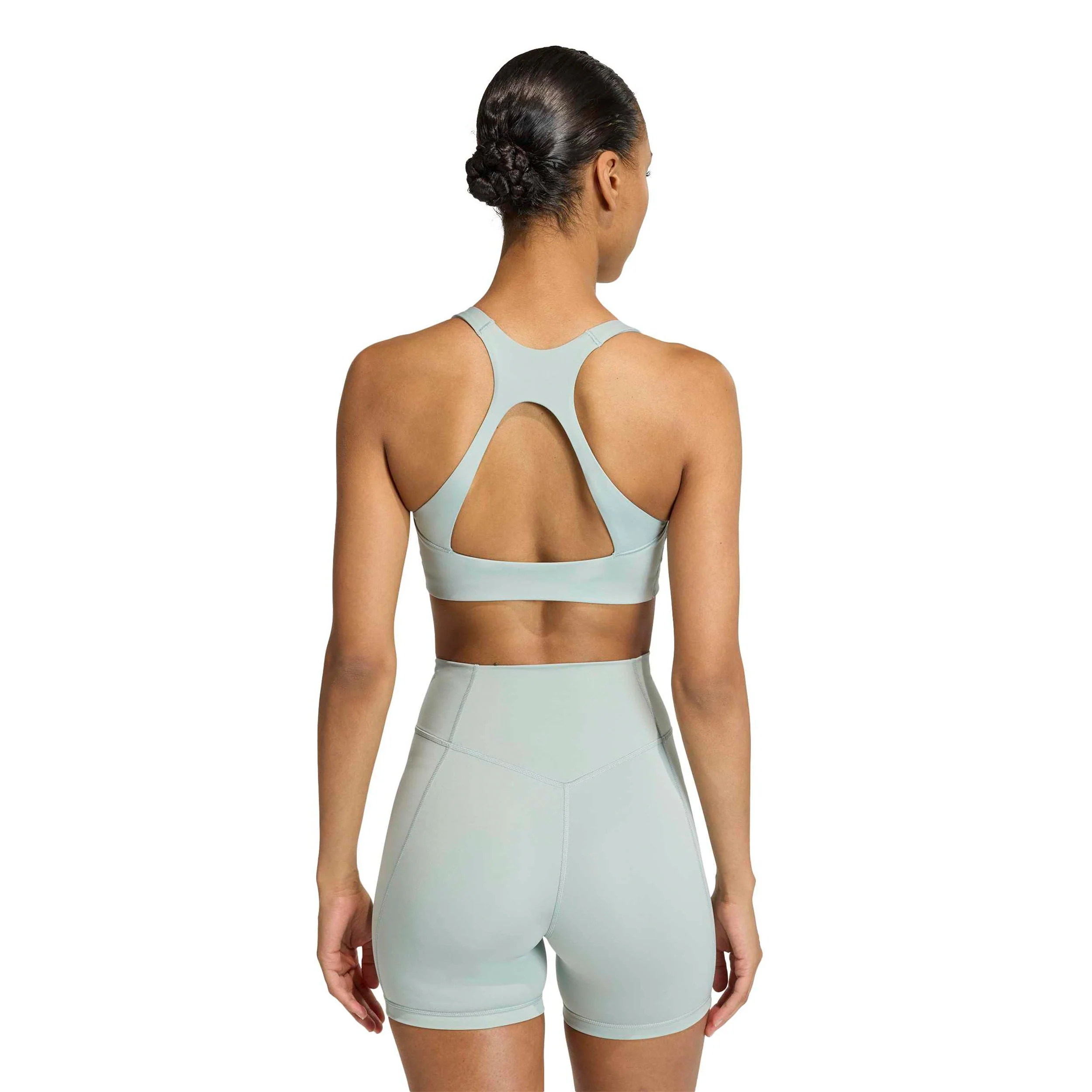 Optime Workout Medium Support Sport-BH Damen - salbei - Image 4