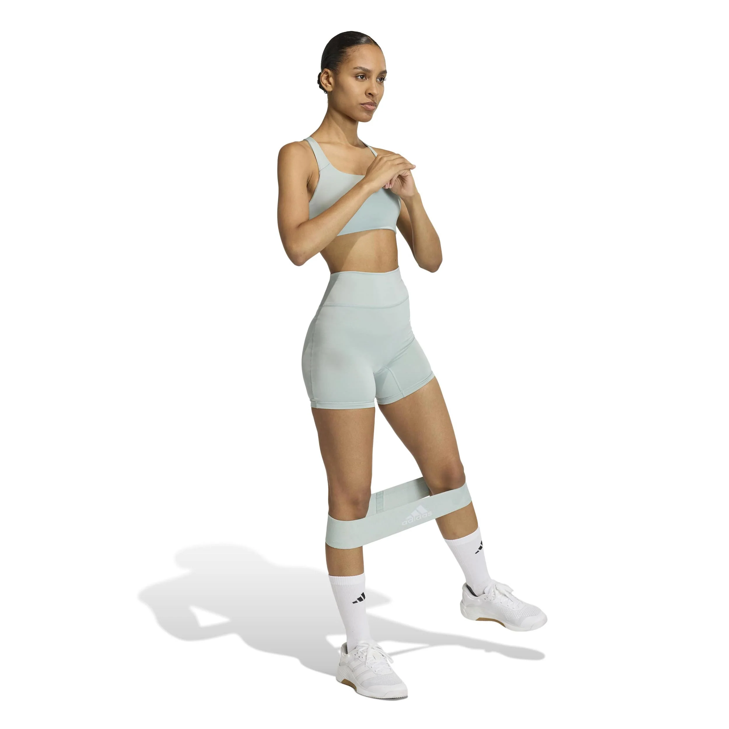 Optime Workout Medium Support Sport-BH Damen - salbei - Image 5