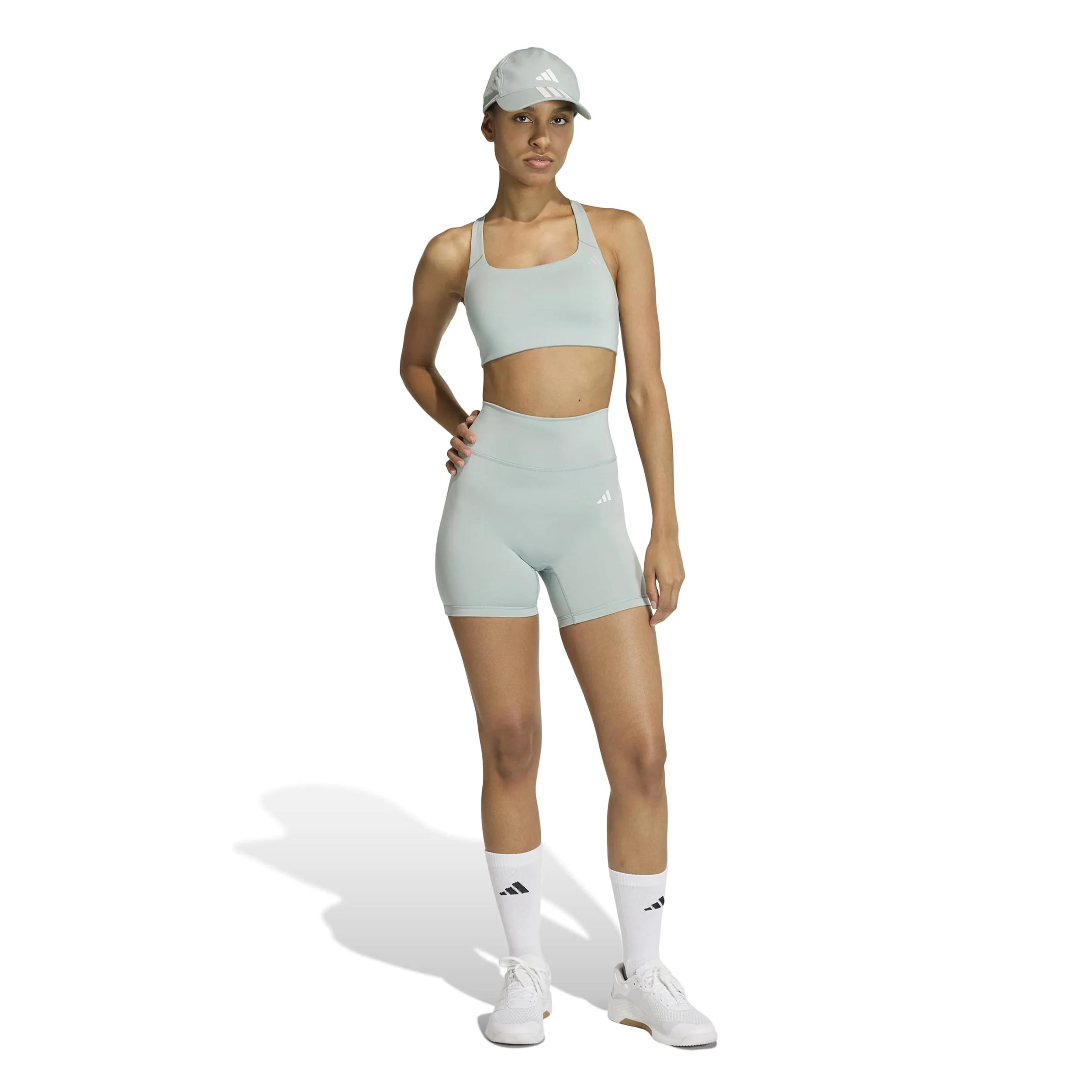 Optime Workout Medium Support Sport-BH Damen - salbei - Image 6