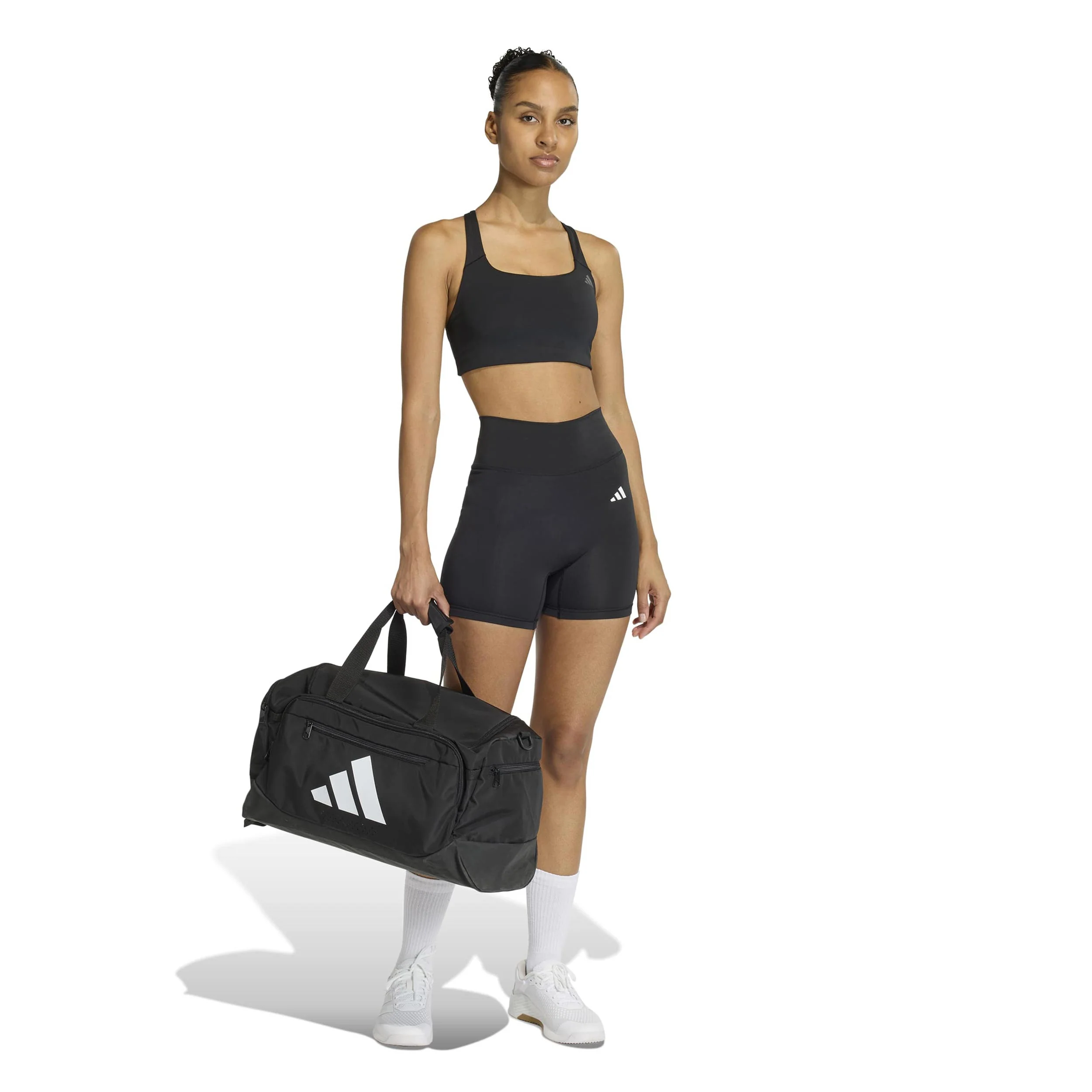Optime Workout Medium Support Sport-BH Damen - schwarz - Image 6