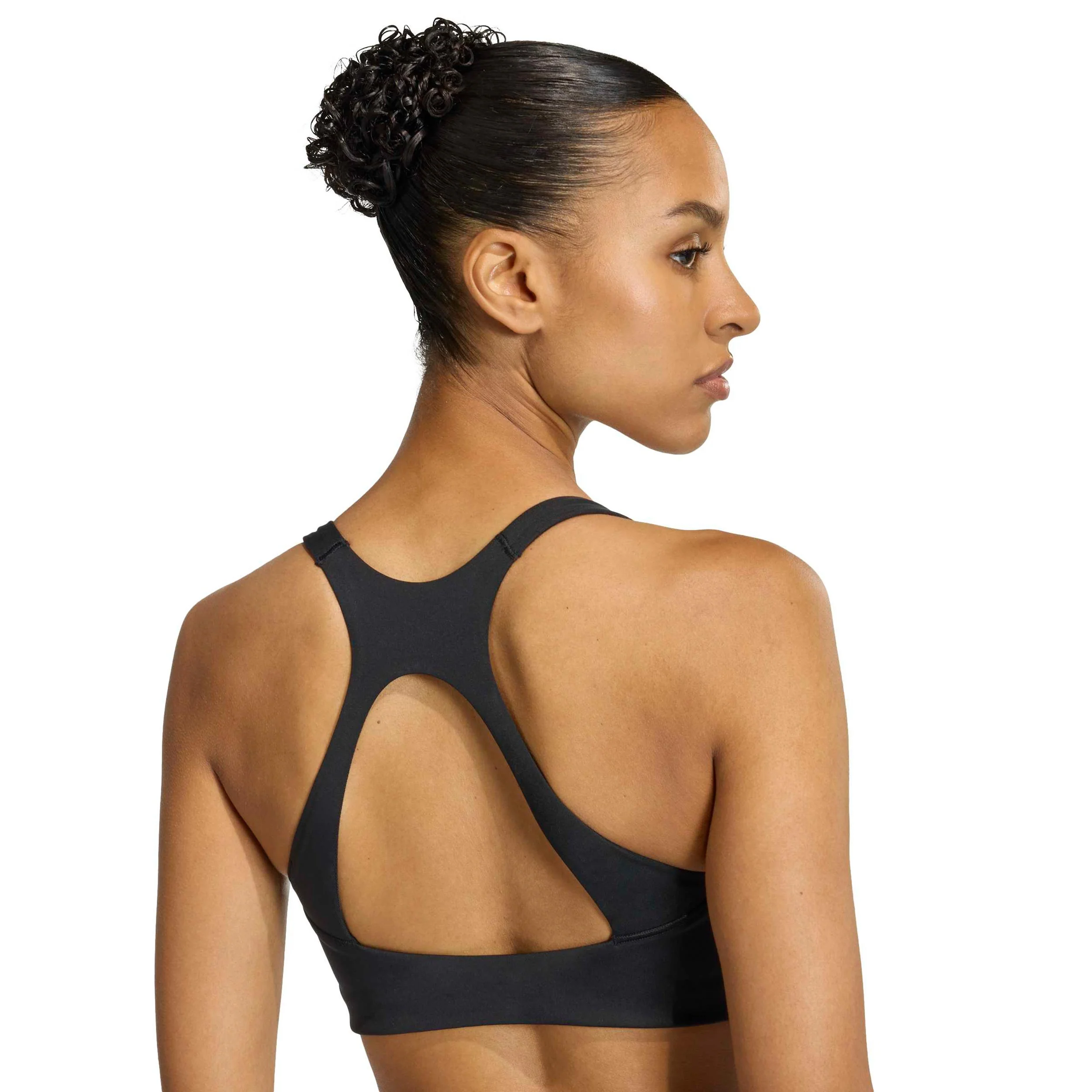 Optime Workout Medium Support Sport-BH Damen - schwarz - Image 7