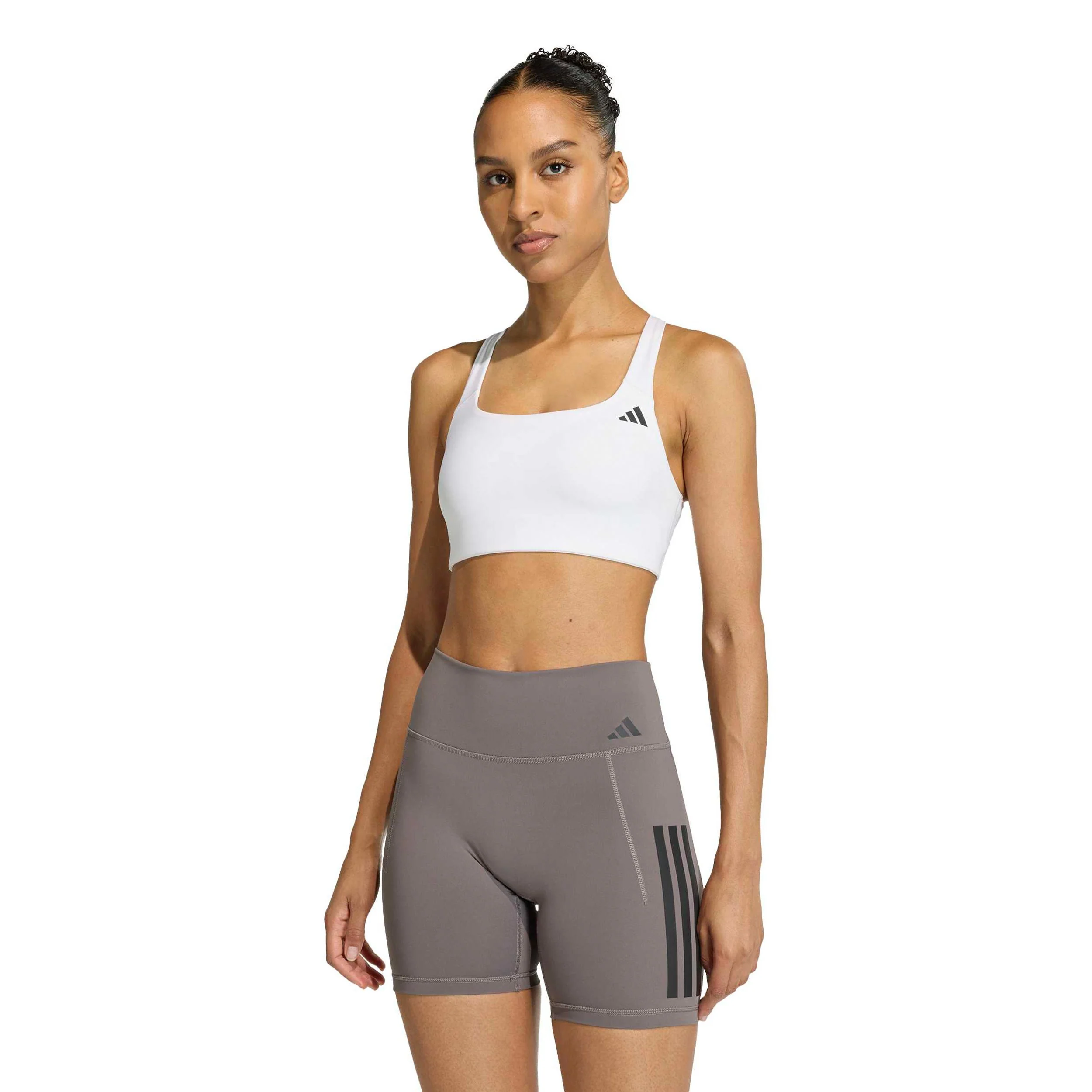 Optime Workout Medium Support Sport-BH Damen - weiß - Image 3