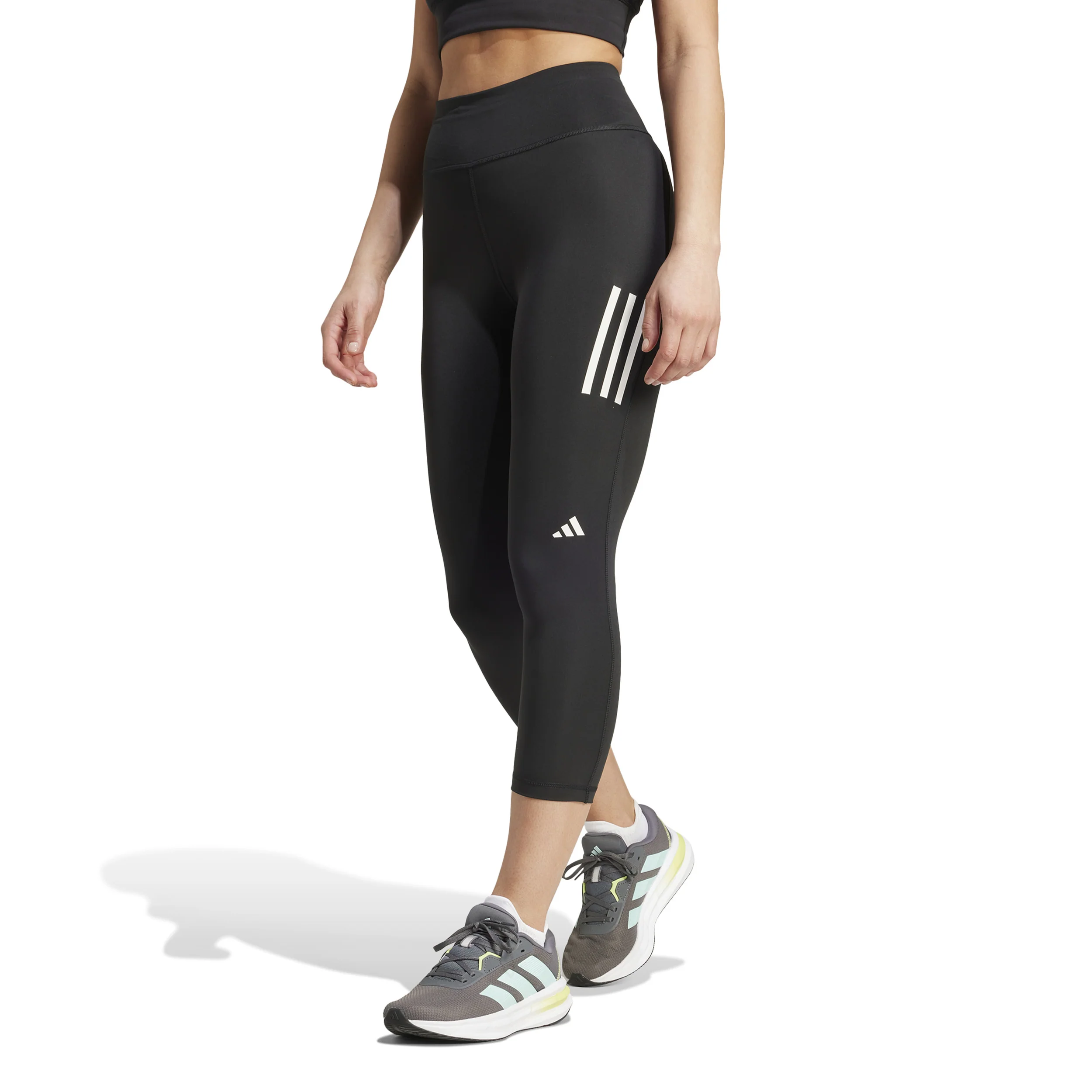 Own The Run 3/4 Lauftight Damen-Schwarz - Image 2