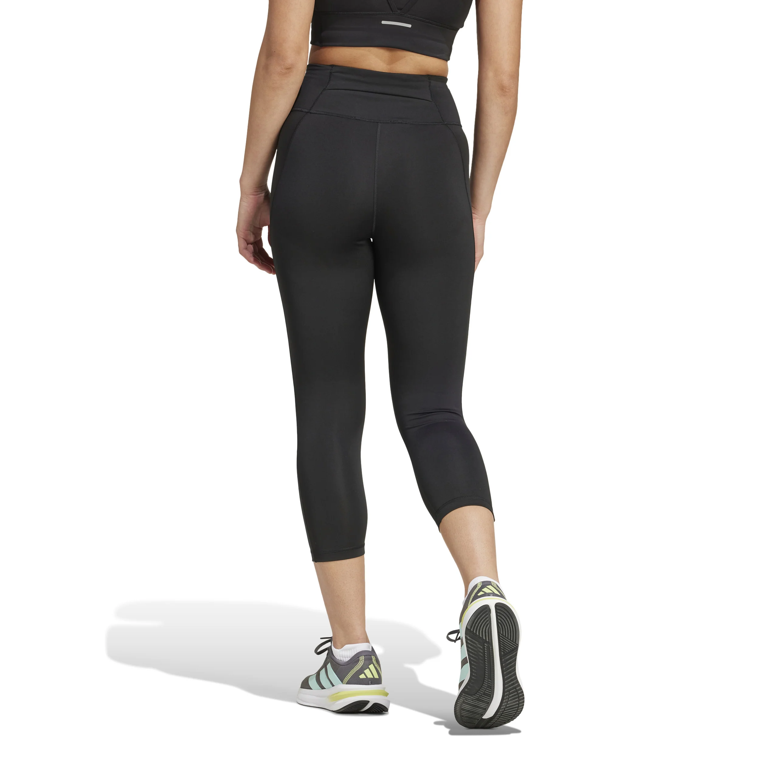 Own The Run 3/4 Lauftight Damen-Schwarz - Image 3