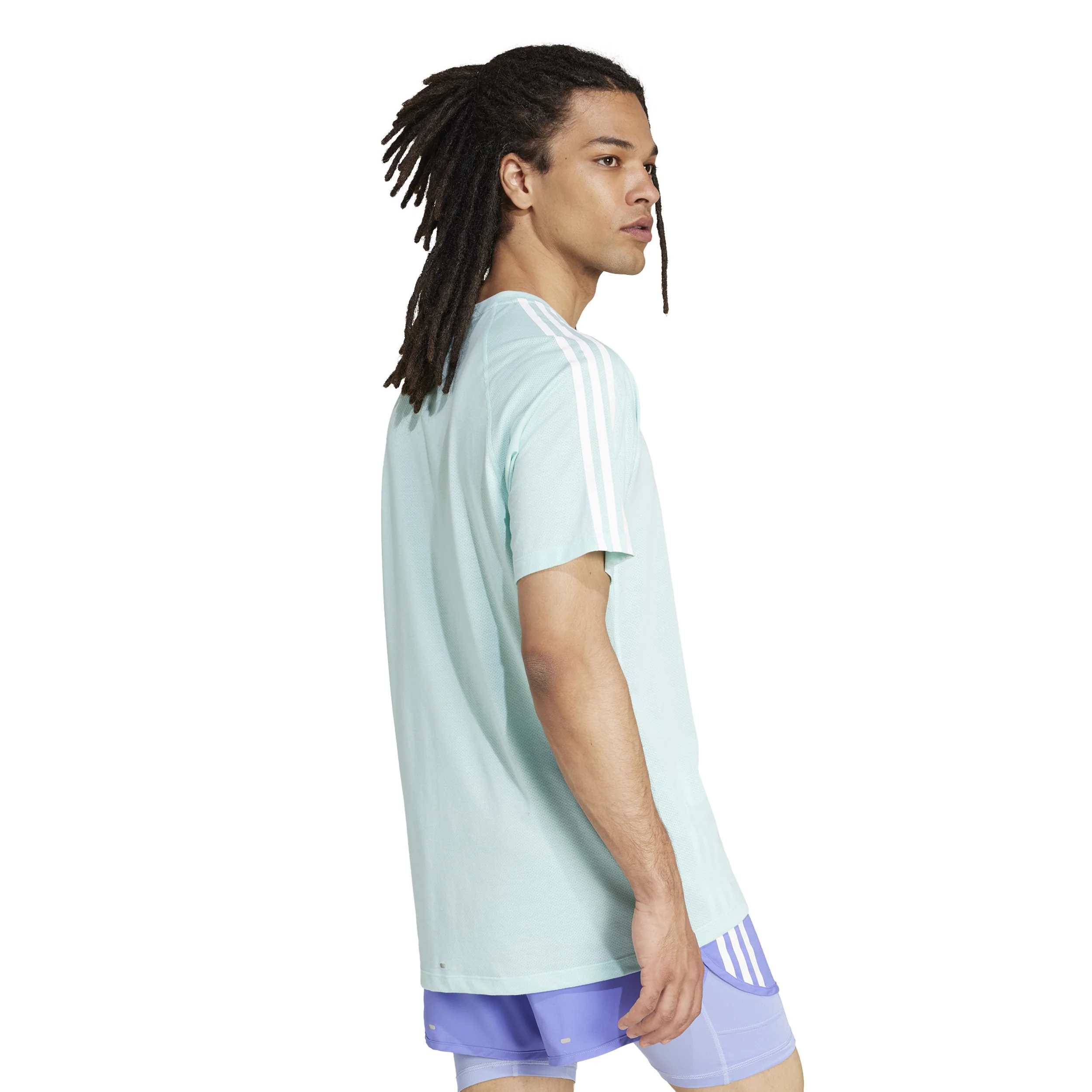 Own The Run 3S Laufshirt Herren-Grün - Image 3