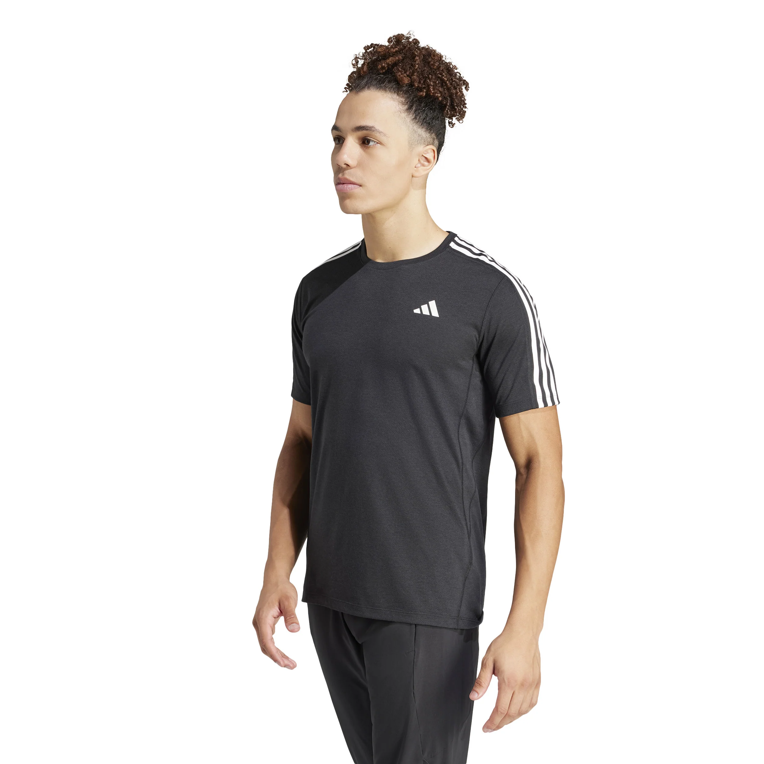 Own The Run 3S Laufshirt Herren-Schwarz,Weiß - Image 2