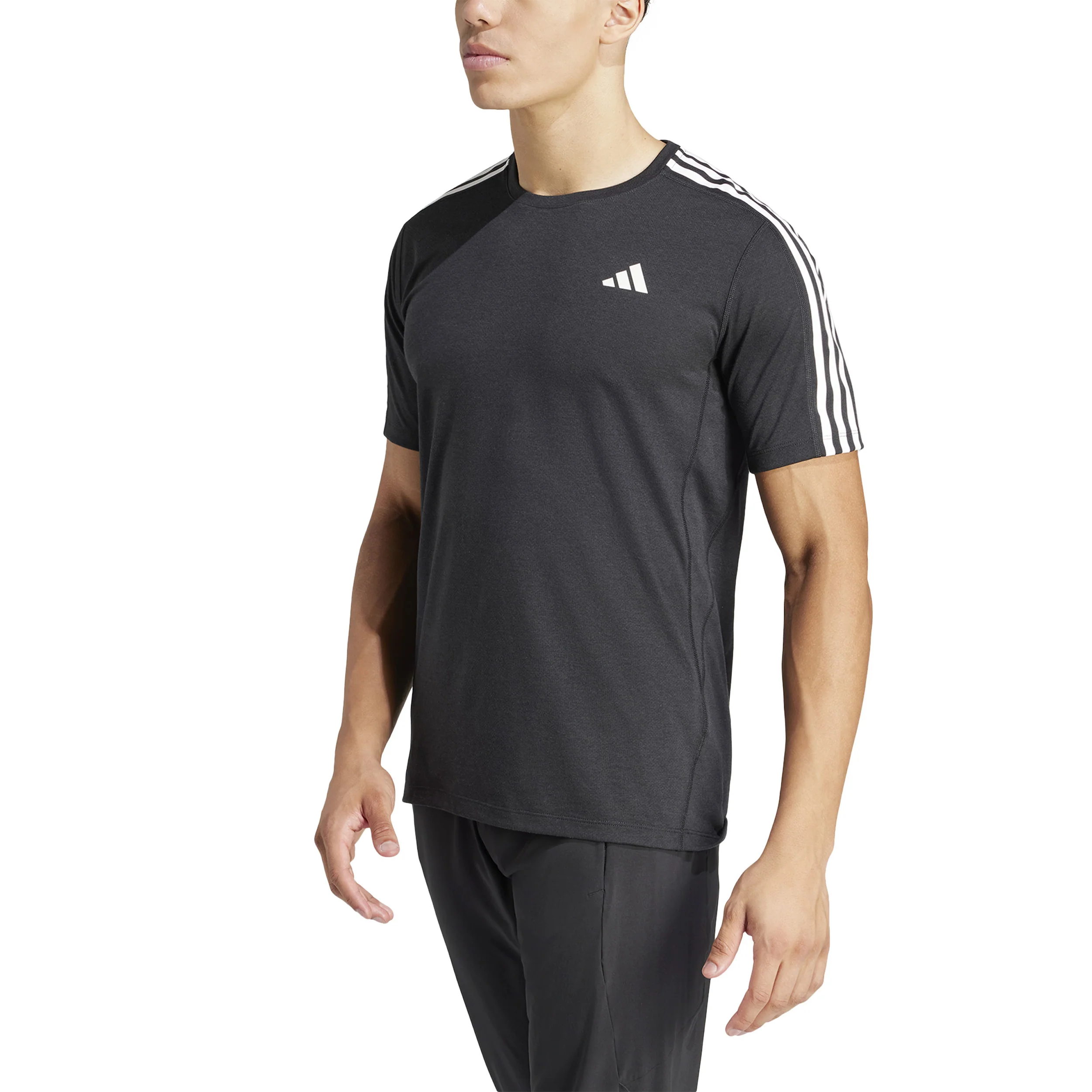 Own The Run 3S Laufshirt Herren-Schwarz,Weiß - Image 4