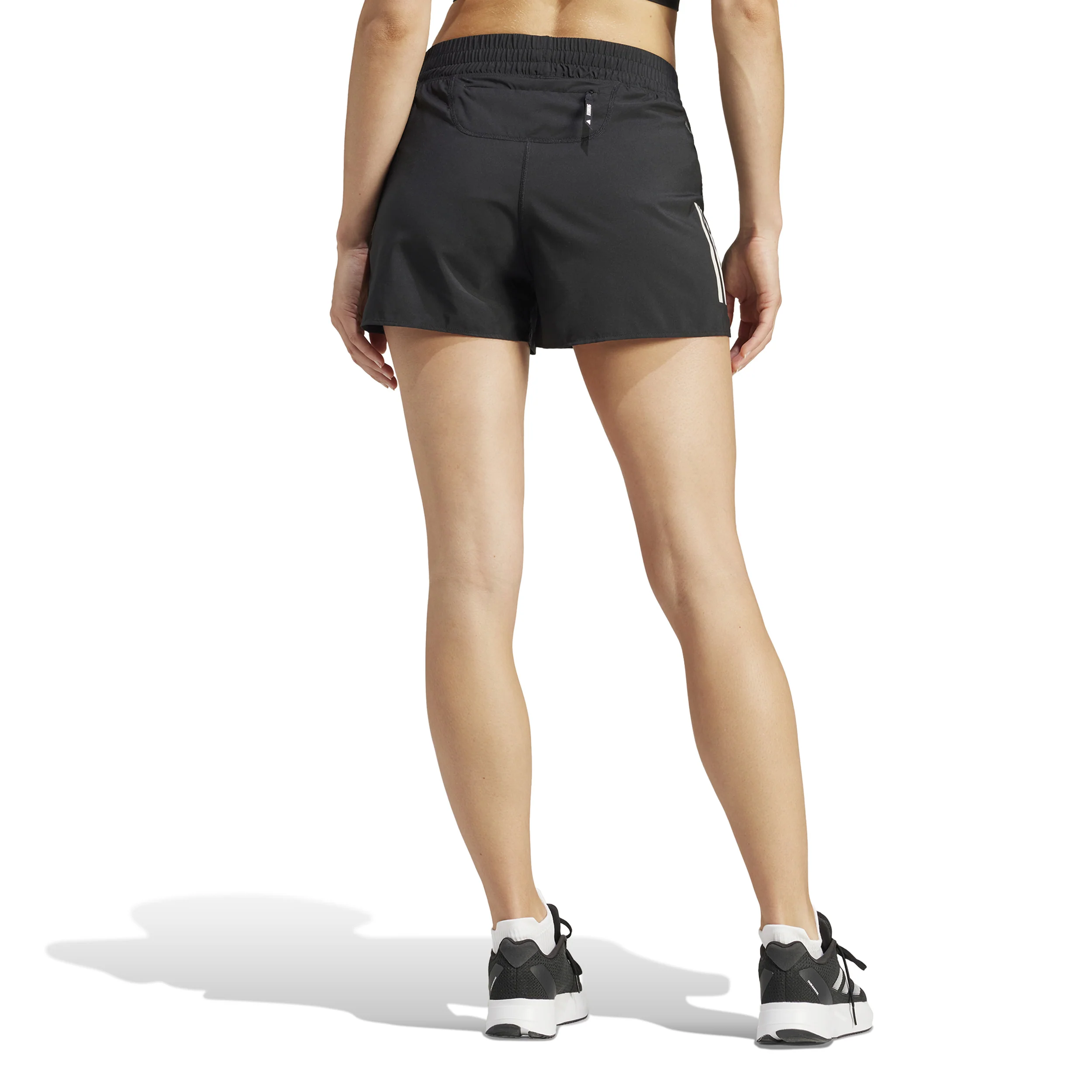 Own The Run 4inch Laufshorts Damen-Schwarz - Image 3