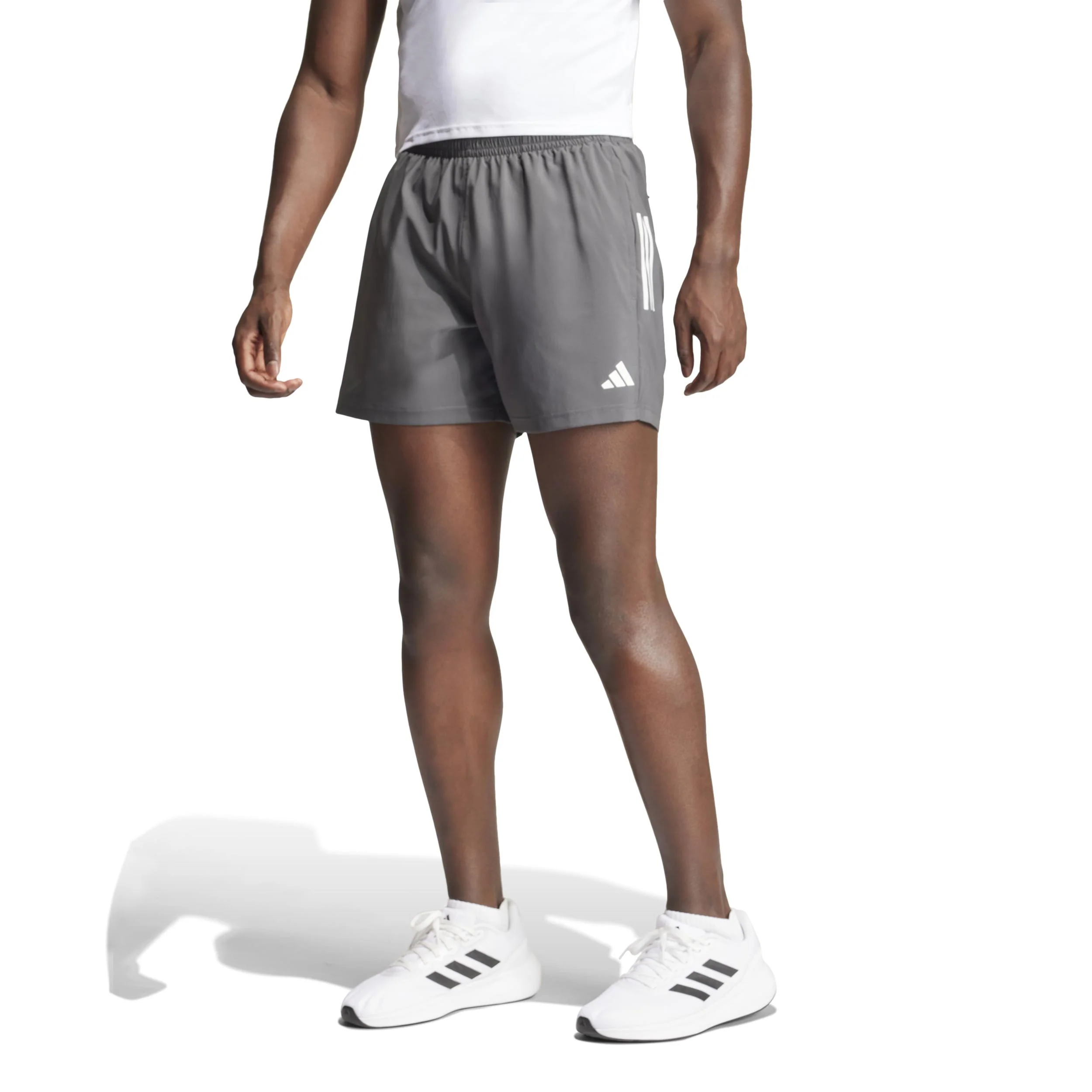 Own The Run 5in Laufshorts Herren-Grau - Image 2