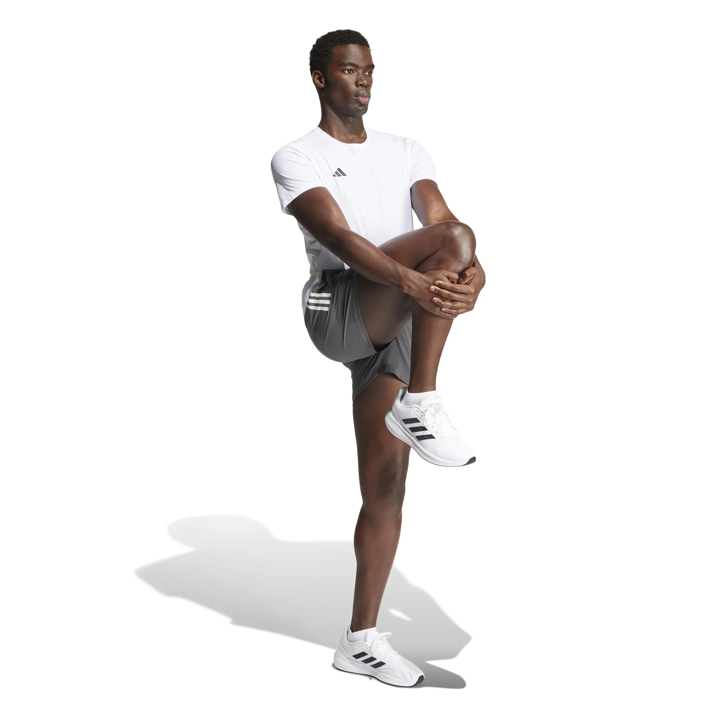 Own The Run 5in Laufshorts Herren-Grau - Image 4