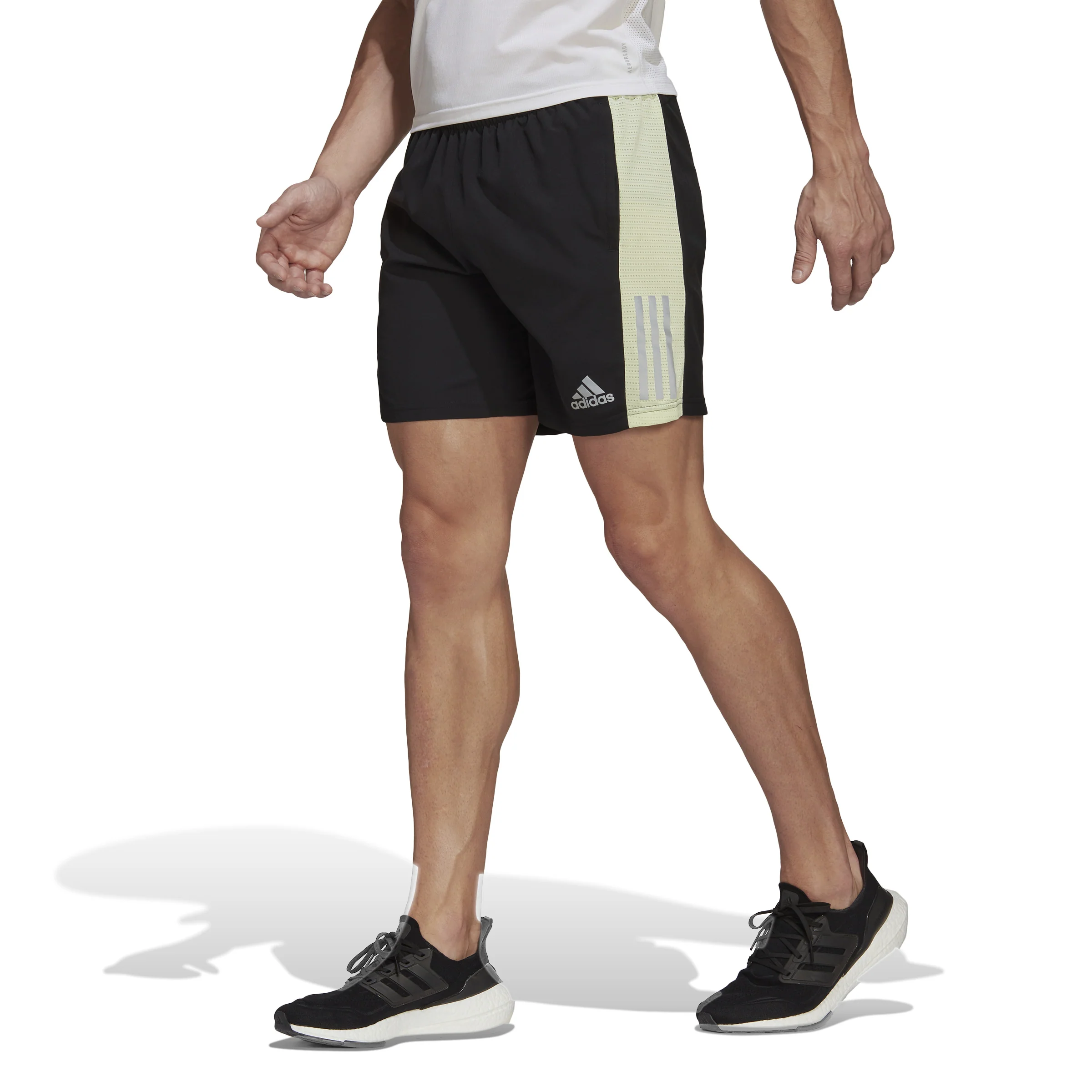 Own The Run 5in Laufshorts Herren-Schwarz,Creme - Image 2