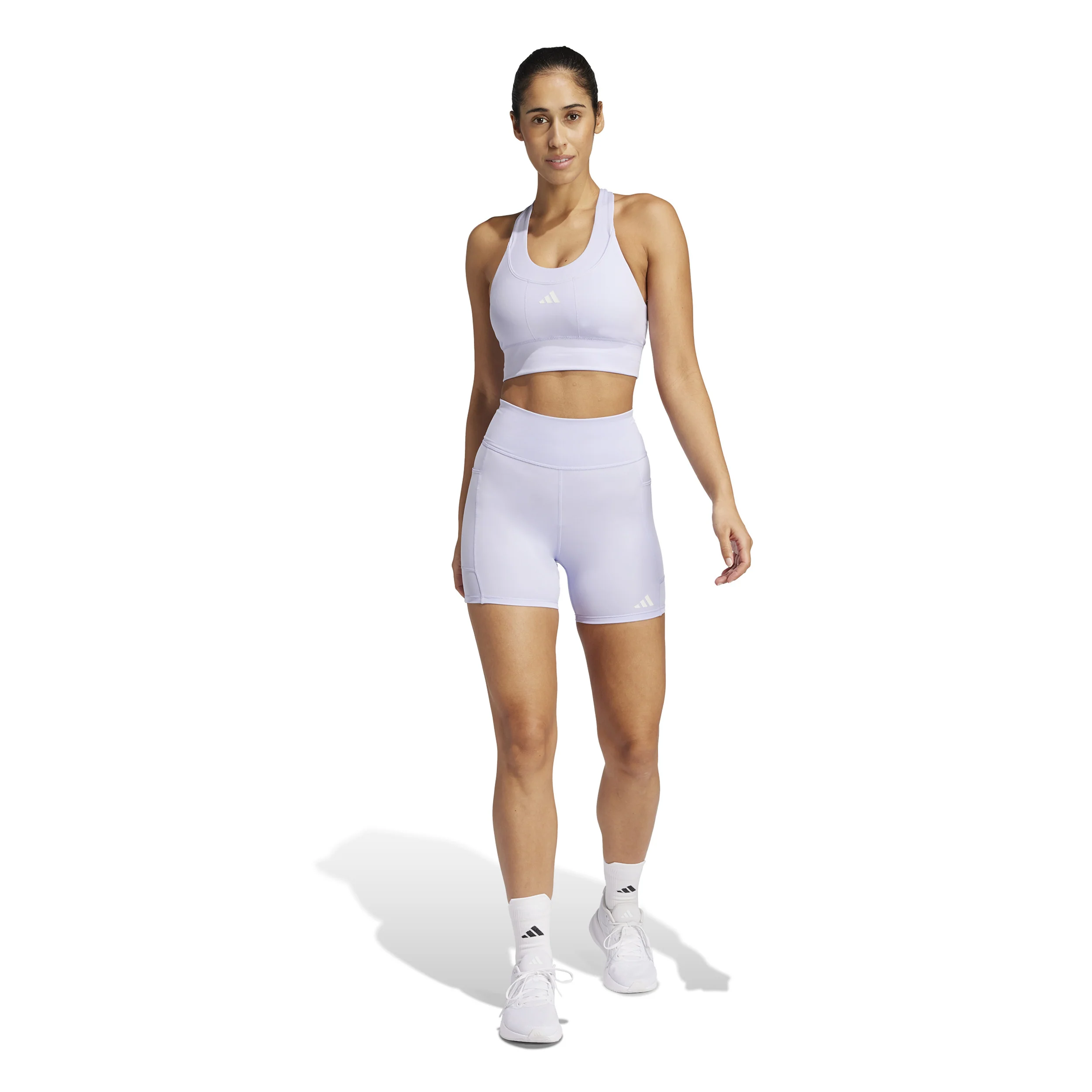 Own The Run 5in Lauftight Damen-Blaugrau - Image 5