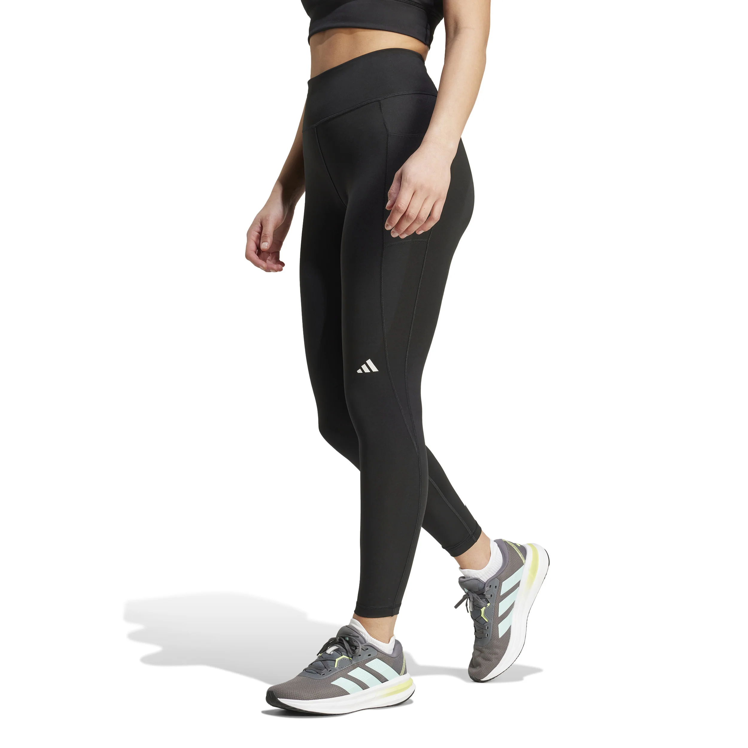 Own The Run 7/8 Lauftight Damen-Schwarz - Image 2