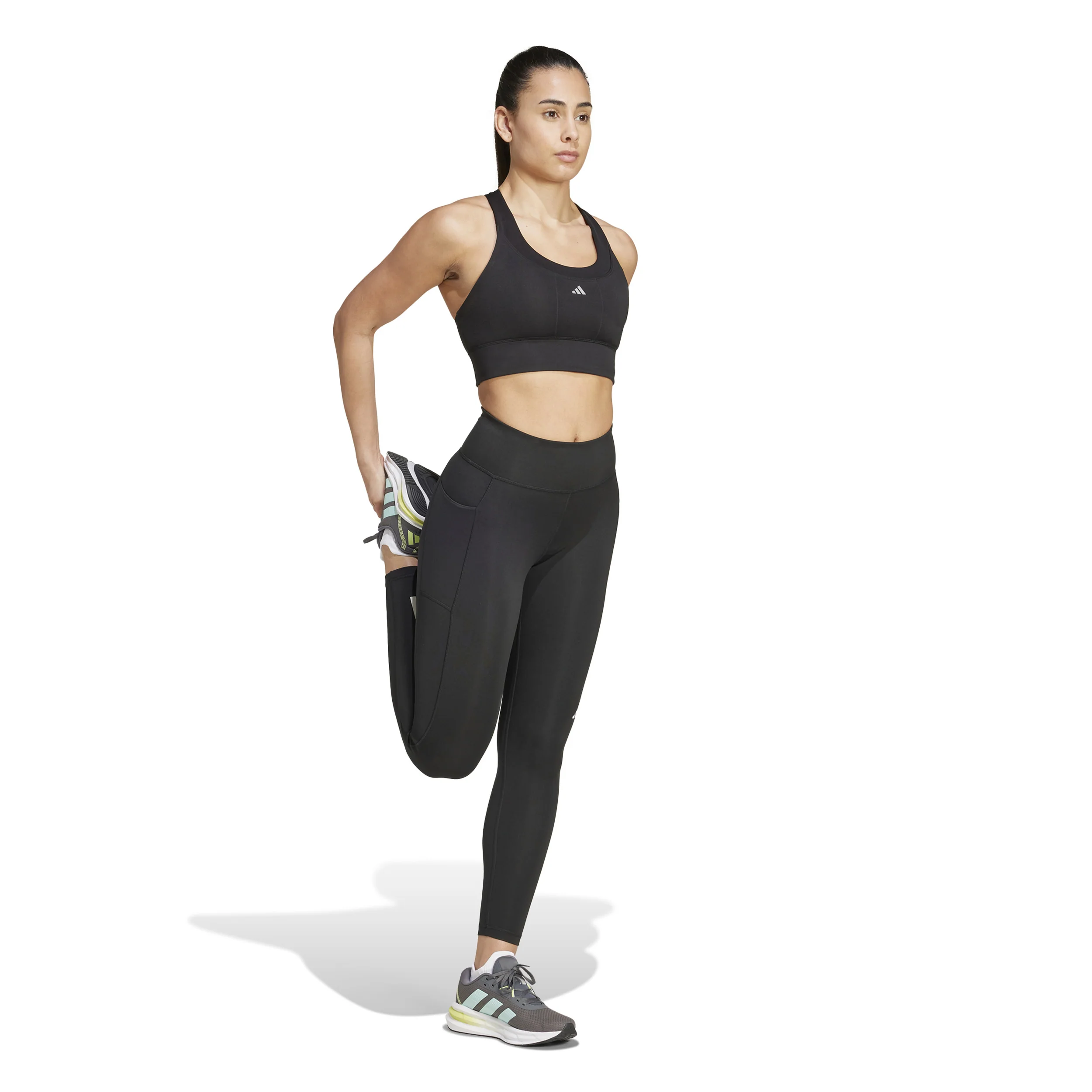 Own The Run 7/8 Lauftight Damen-Schwarz - Image 4