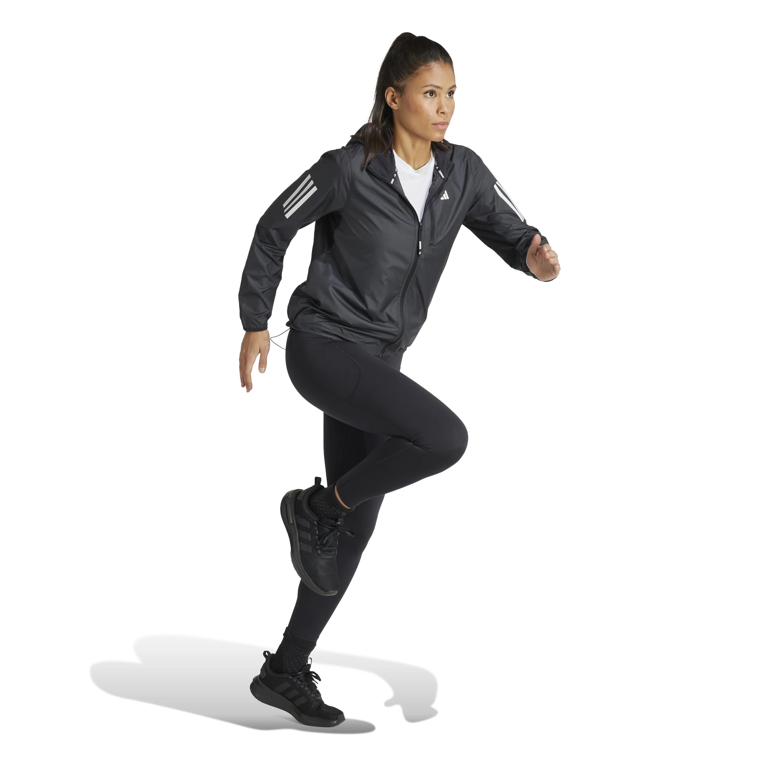 Own The Run B Laufjacke Damen-Schwarz - Image 4