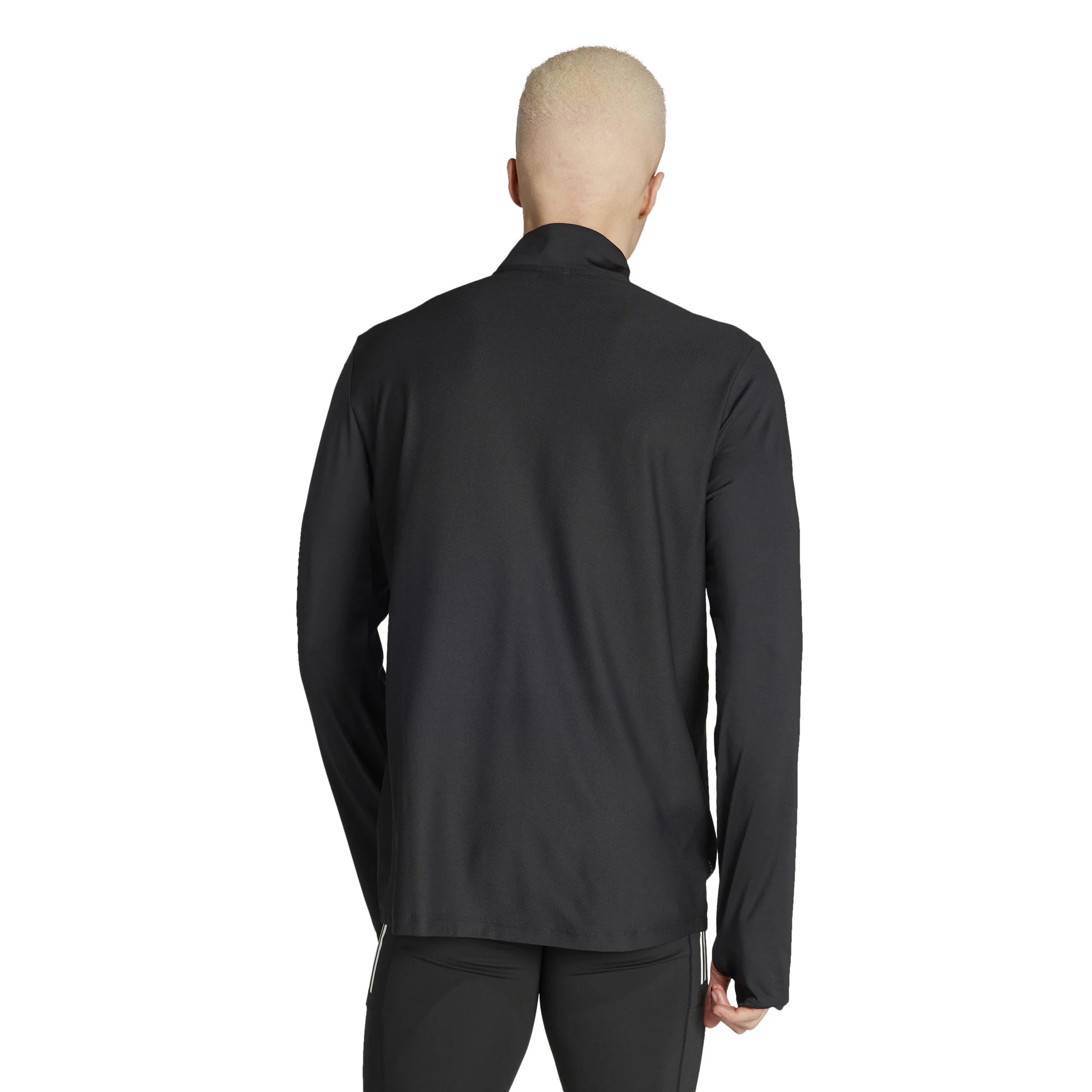 Own the Run Half-Zip Laufshirt - schwarz - Image 3