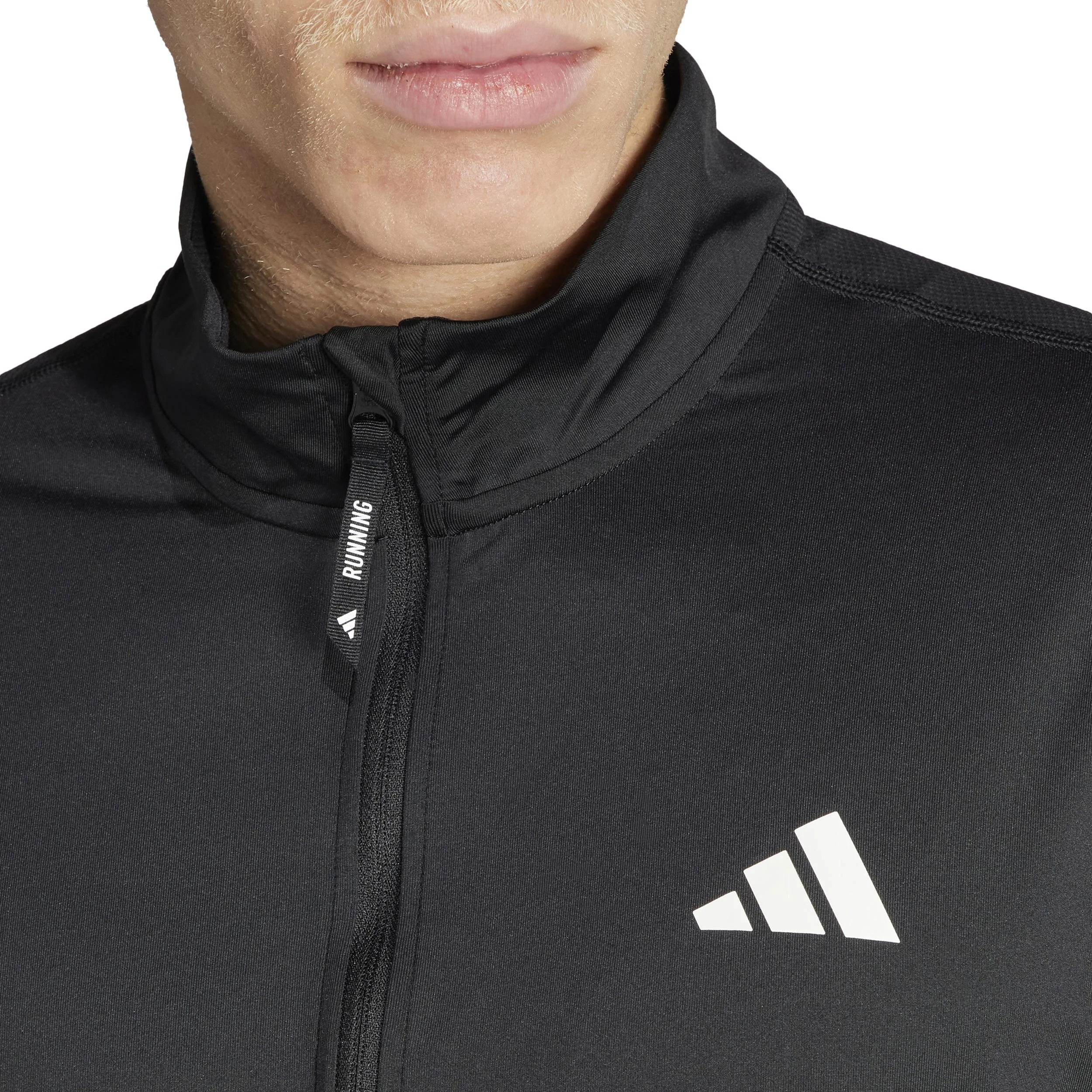 Own the Run Half-Zip Laufshirt - schwarz - Image 5