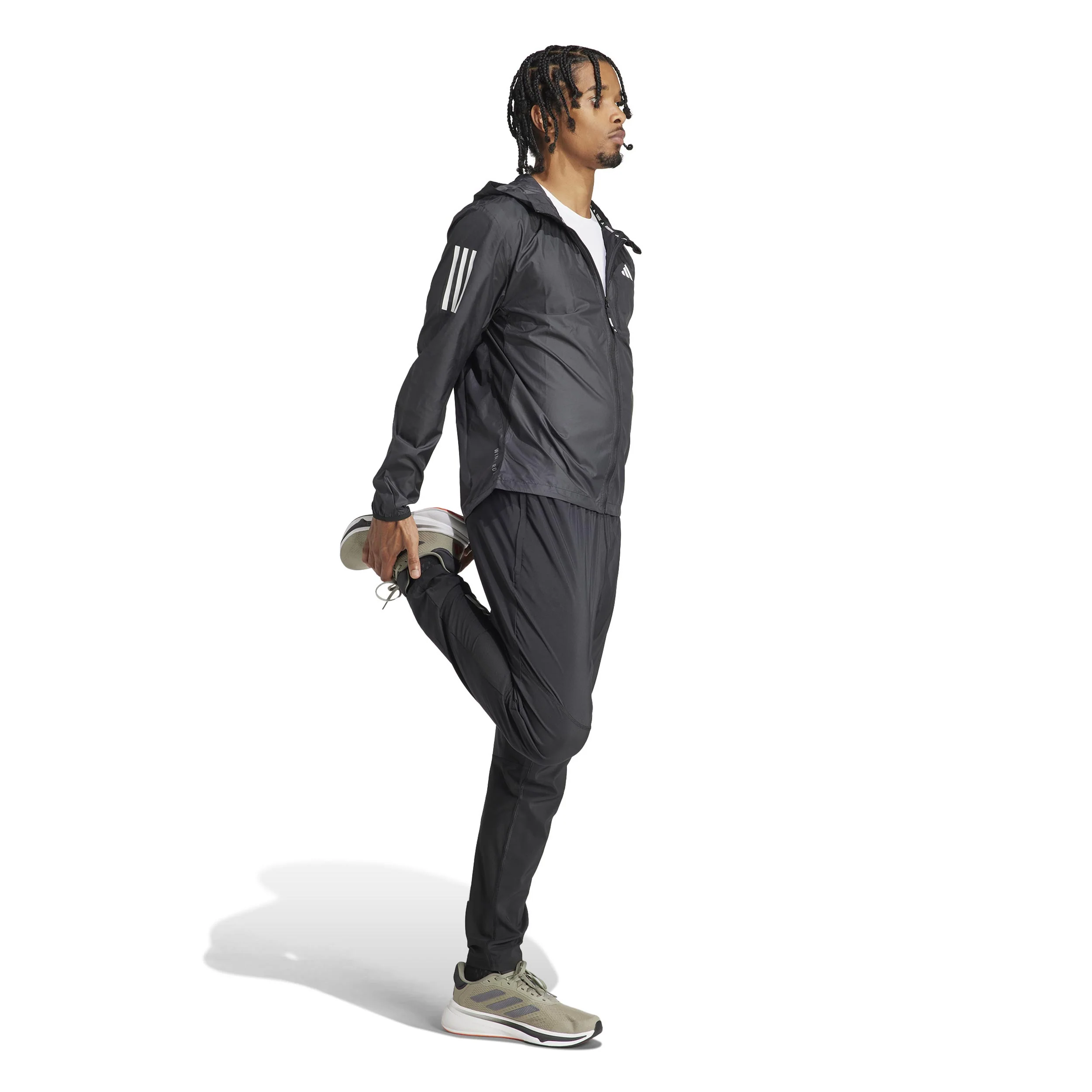 Own The Run Laufjacke Herren-Schwarz - Image 4