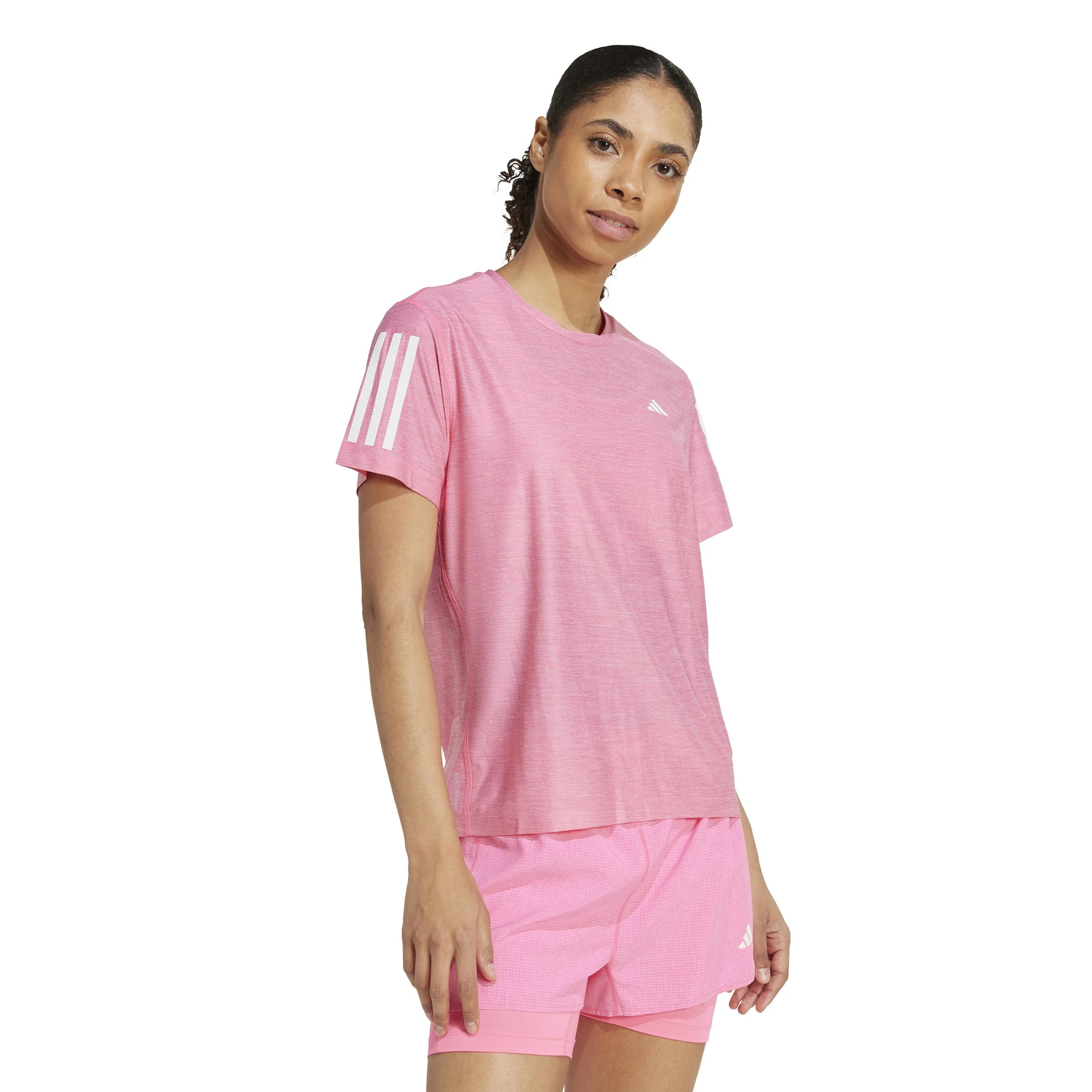 Own the Run Laufshirt Damen - pink, weiß - Image 2