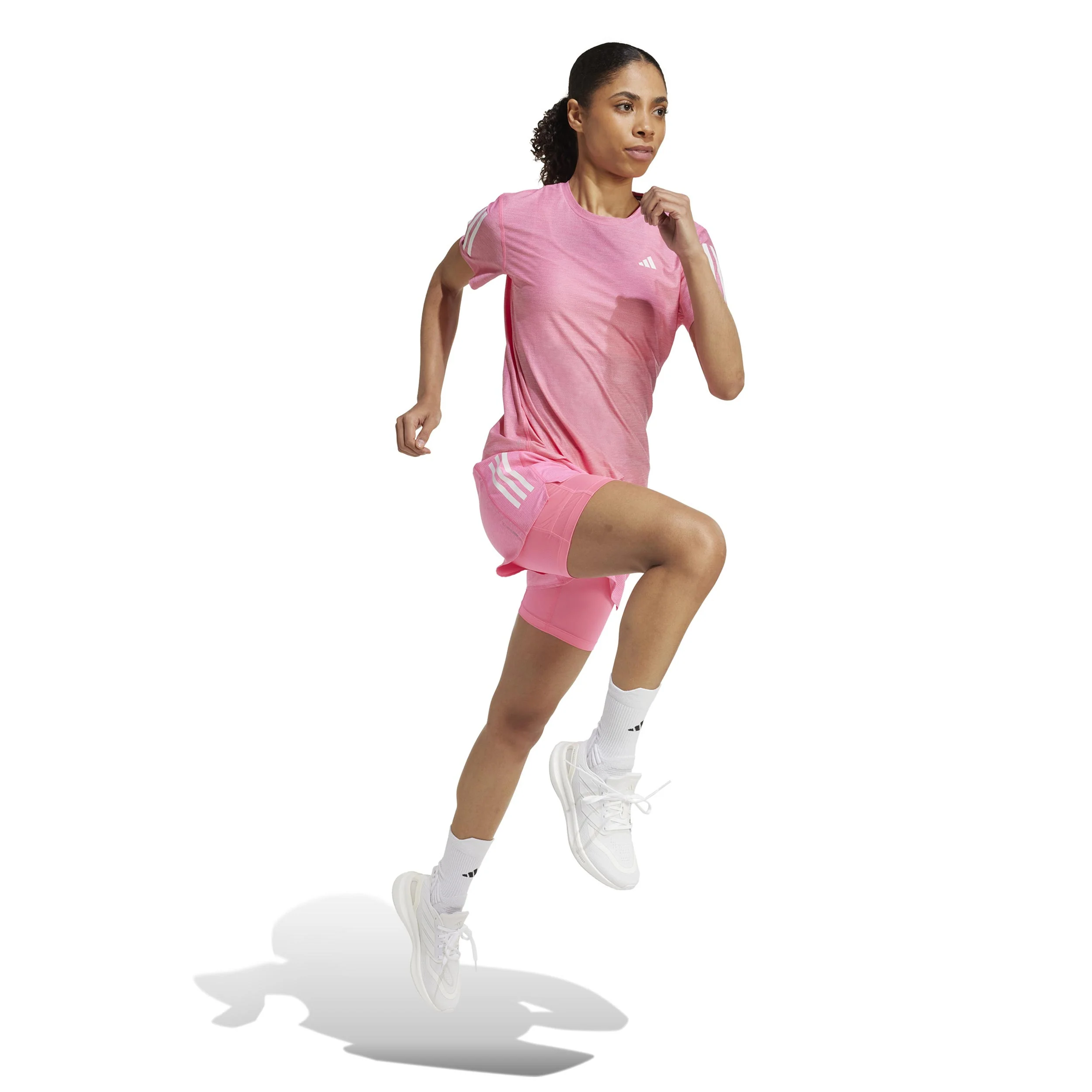 Own the Run Laufshirt Damen - pink, weiß - Image 4