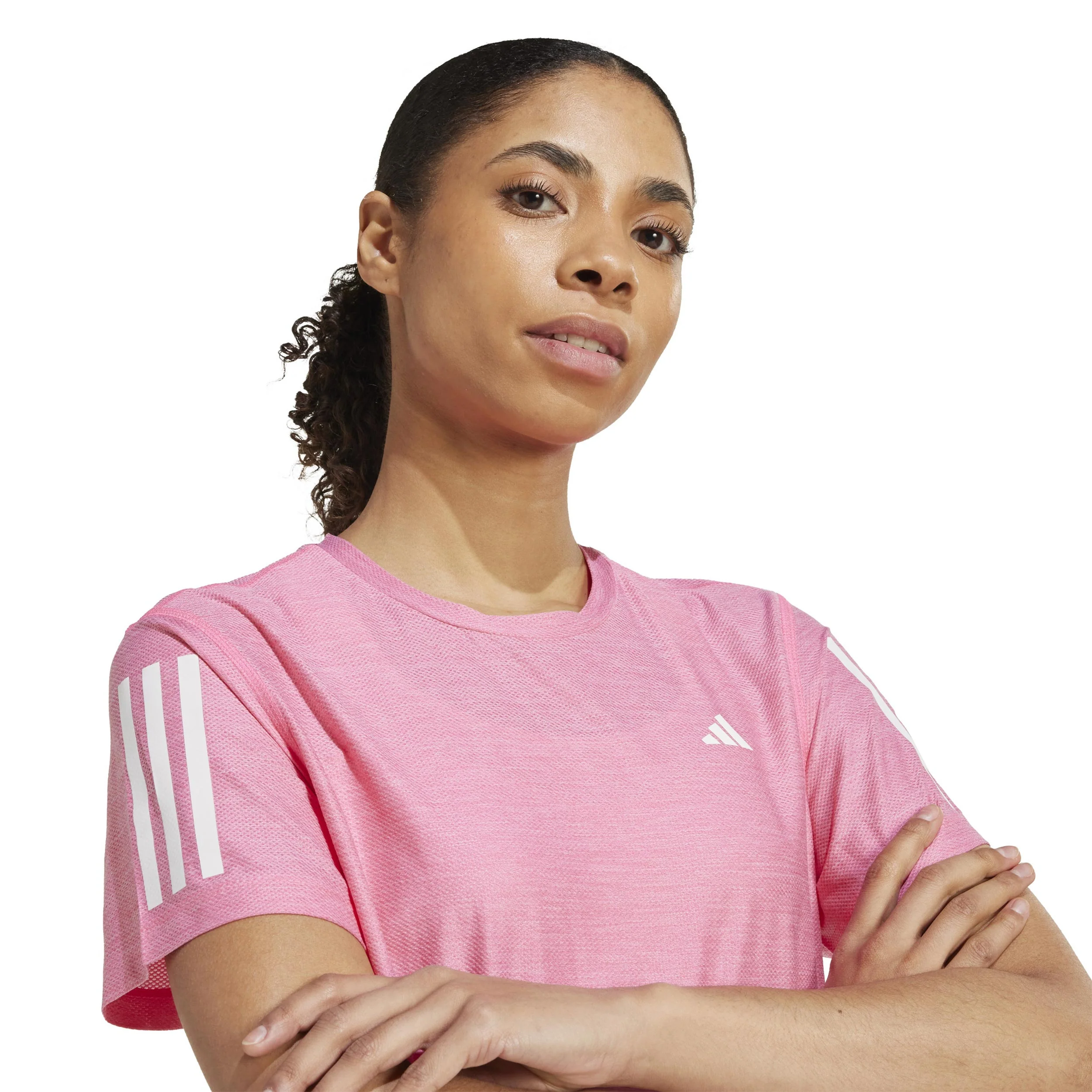 Own the Run Laufshirt Damen - pink, weiß - Image 6