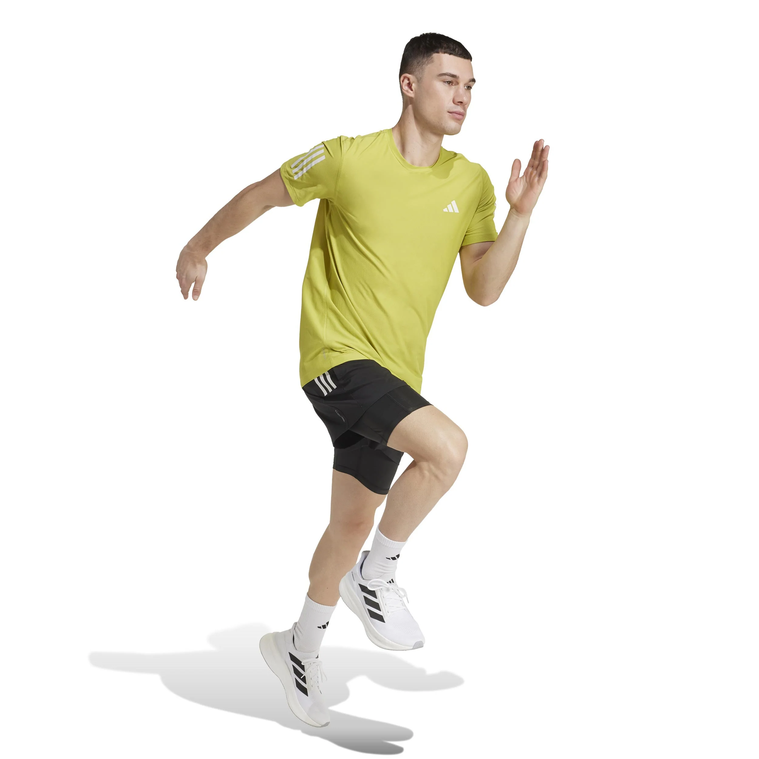 Own The Run Laufshirt Herren-Gelb - Image 4