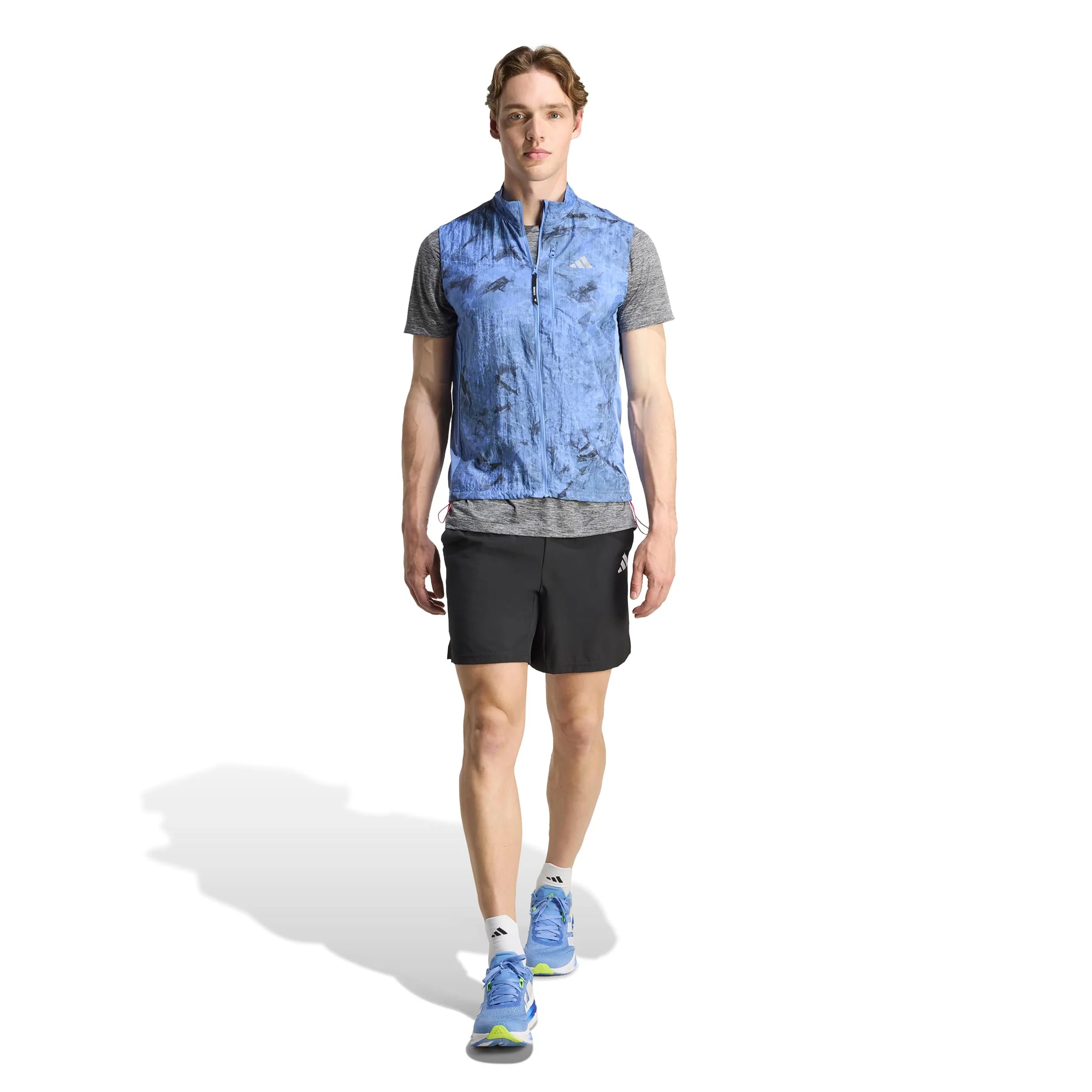 Own The Run Laufshirt Herren-Schwarz,Dunkelgrau - Image 5