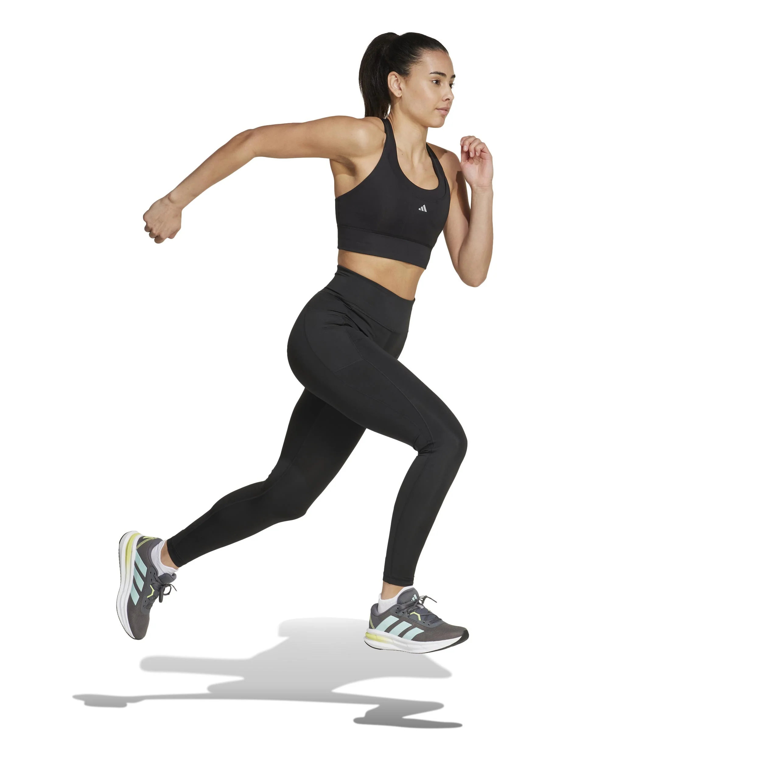 Own The Run Lauftight Damen-Schwarz - Image 4