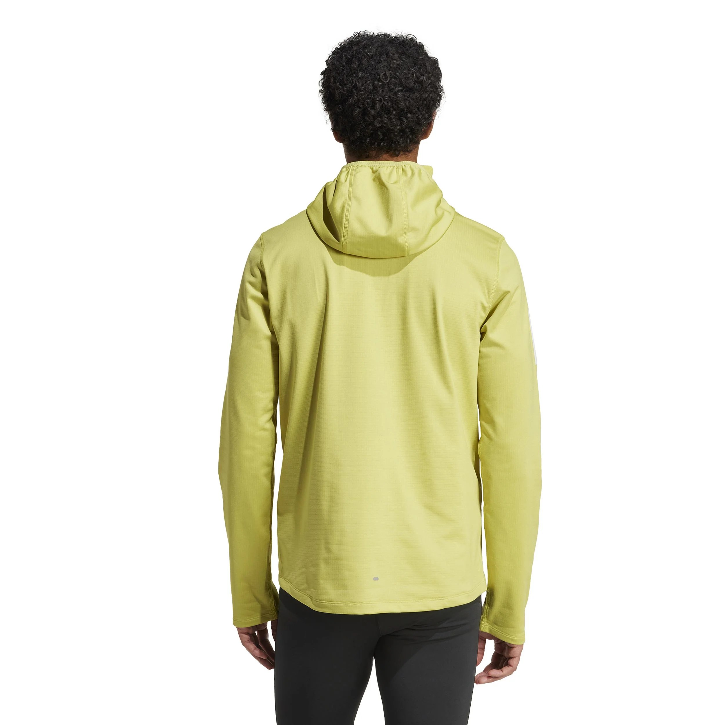 Own the Run Winter Half-Zip Laufshirt Herren-gelb - Image 3