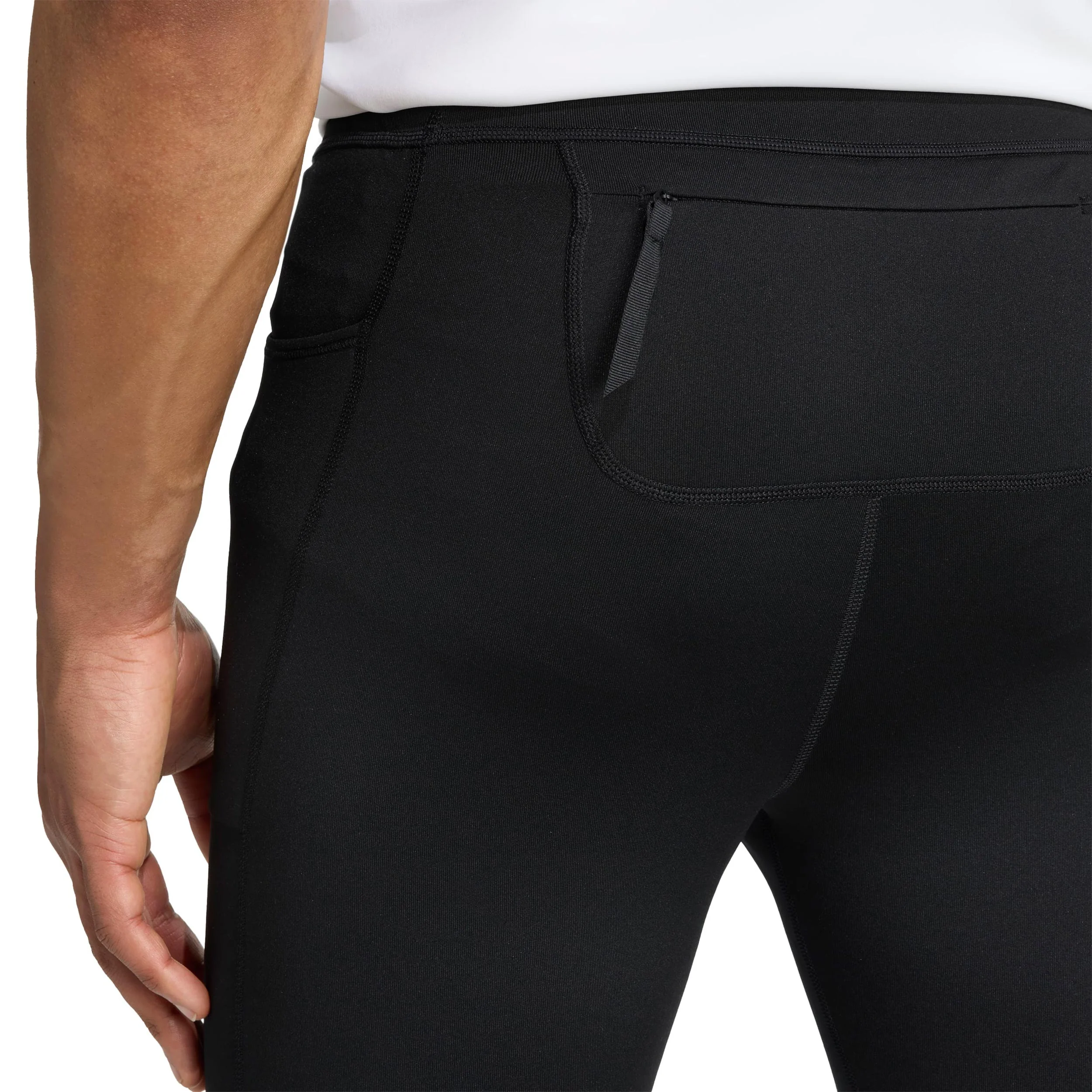 Own The Run Winter Lauftight Herren-Schwarz - Image 5