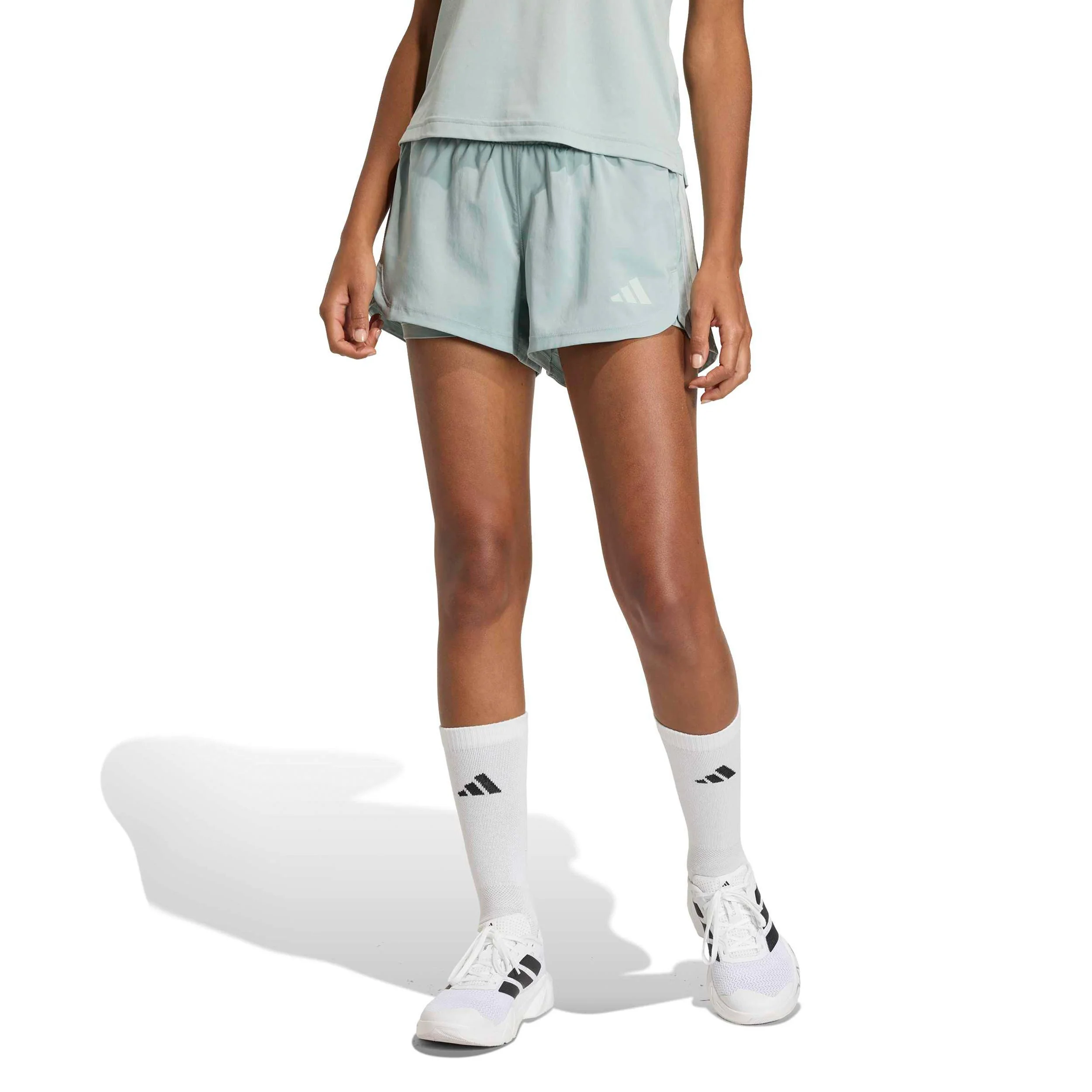 Pacer 2In1 Shorts Damen - salbei - Image 2