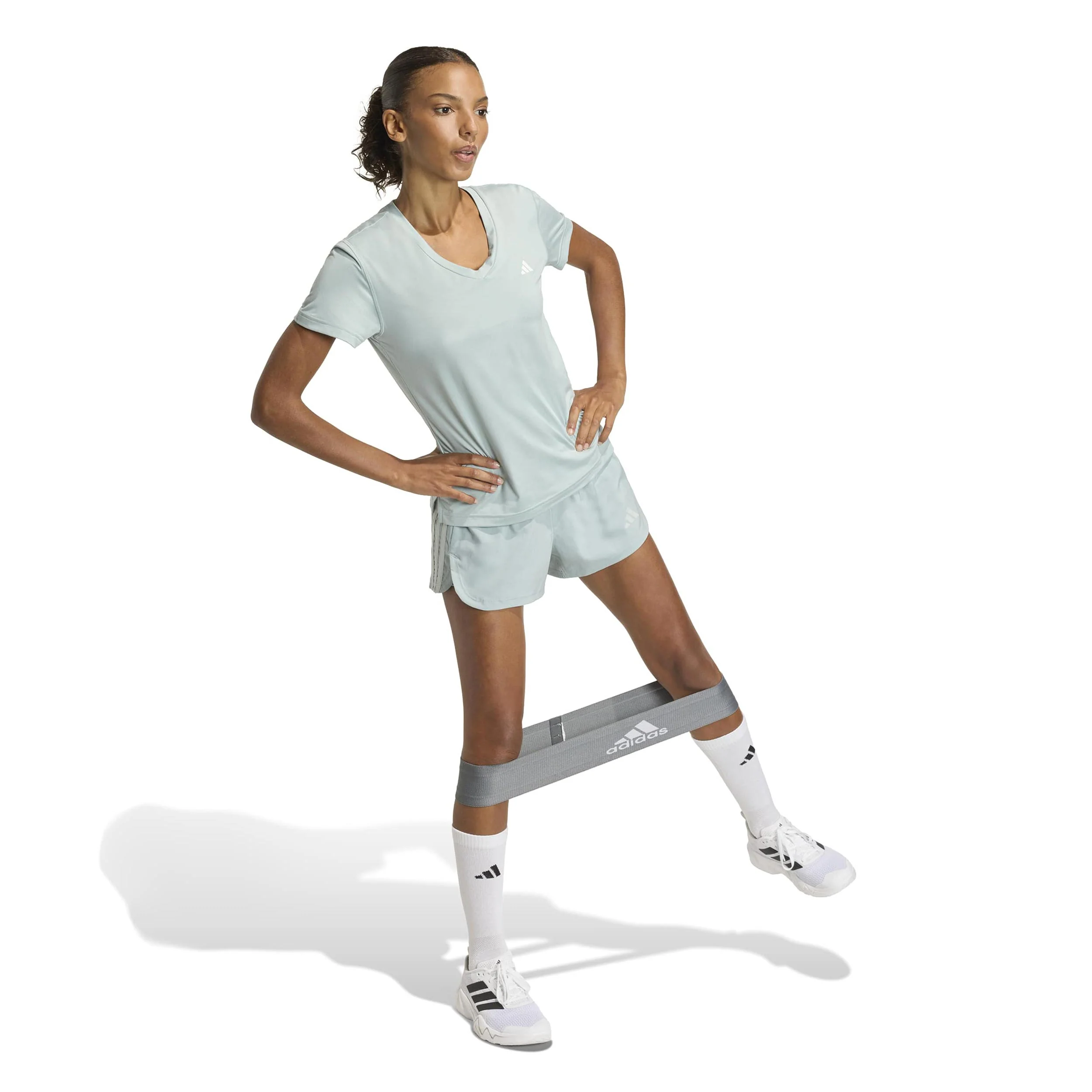 Pacer 2In1 Shorts Damen - salbei - Image 4