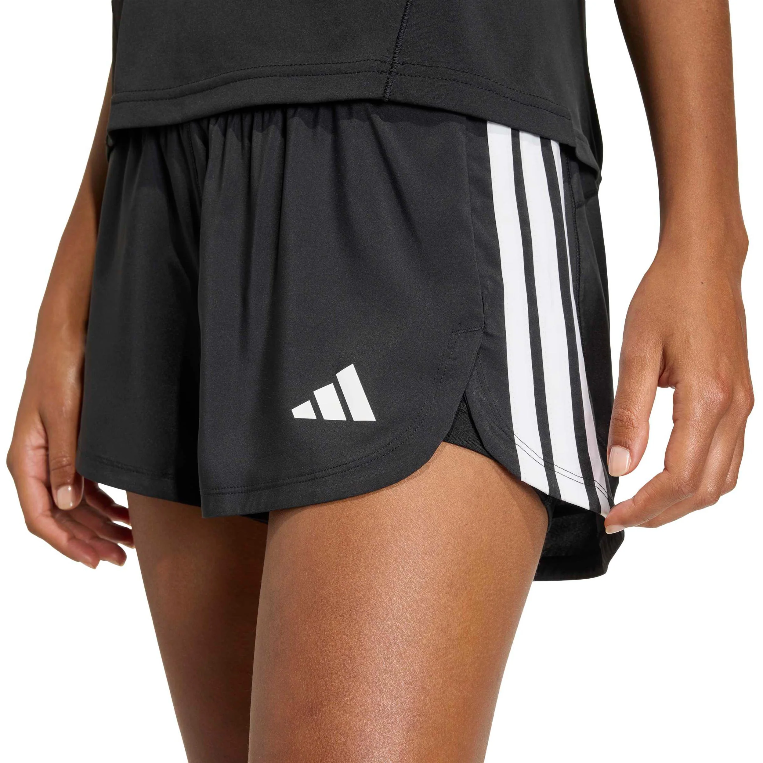 Pacer 2In1 Shorts Damen - schwarz, weiß - Image 6